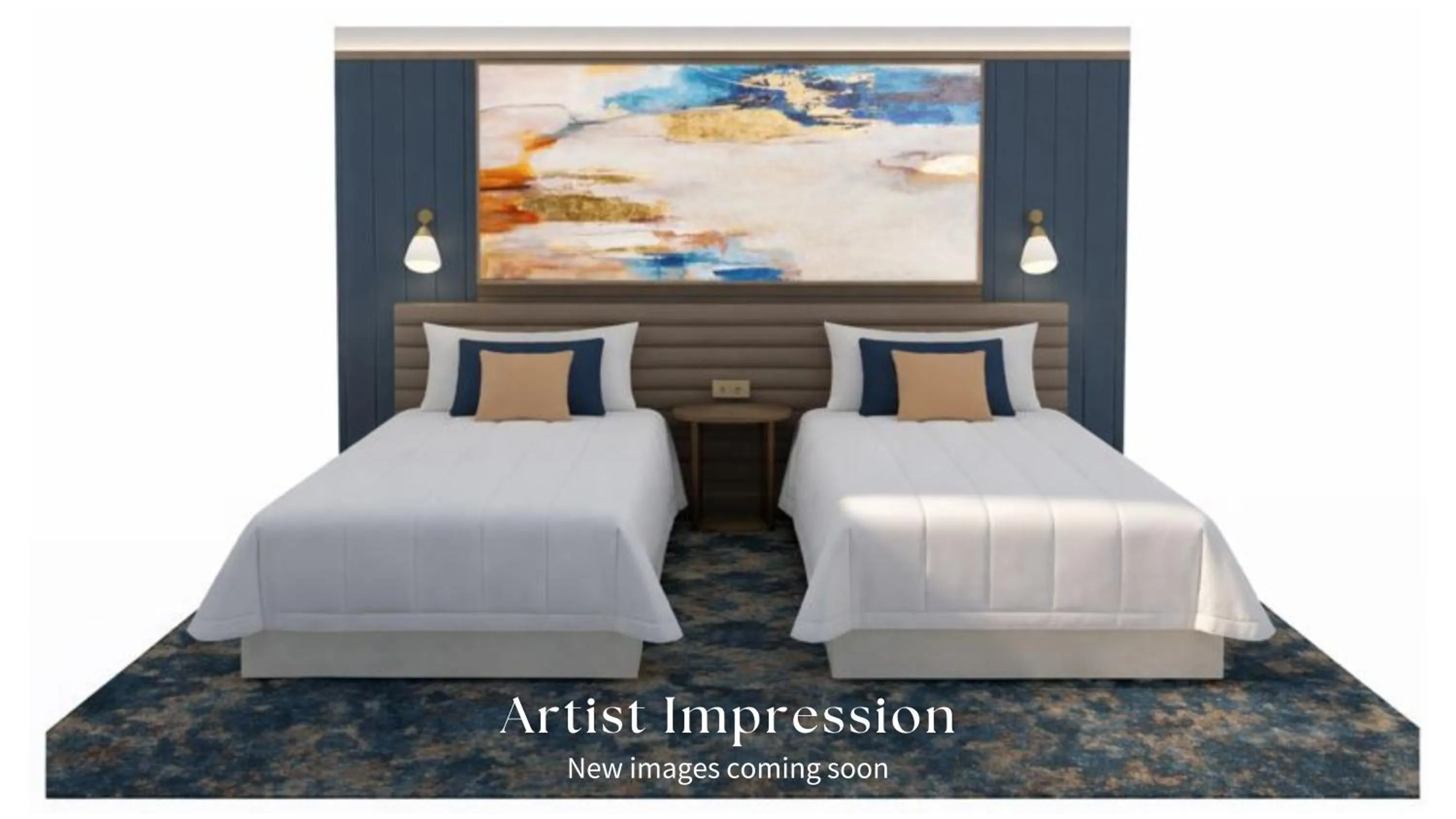 Bed in The Trouville Bournemouth