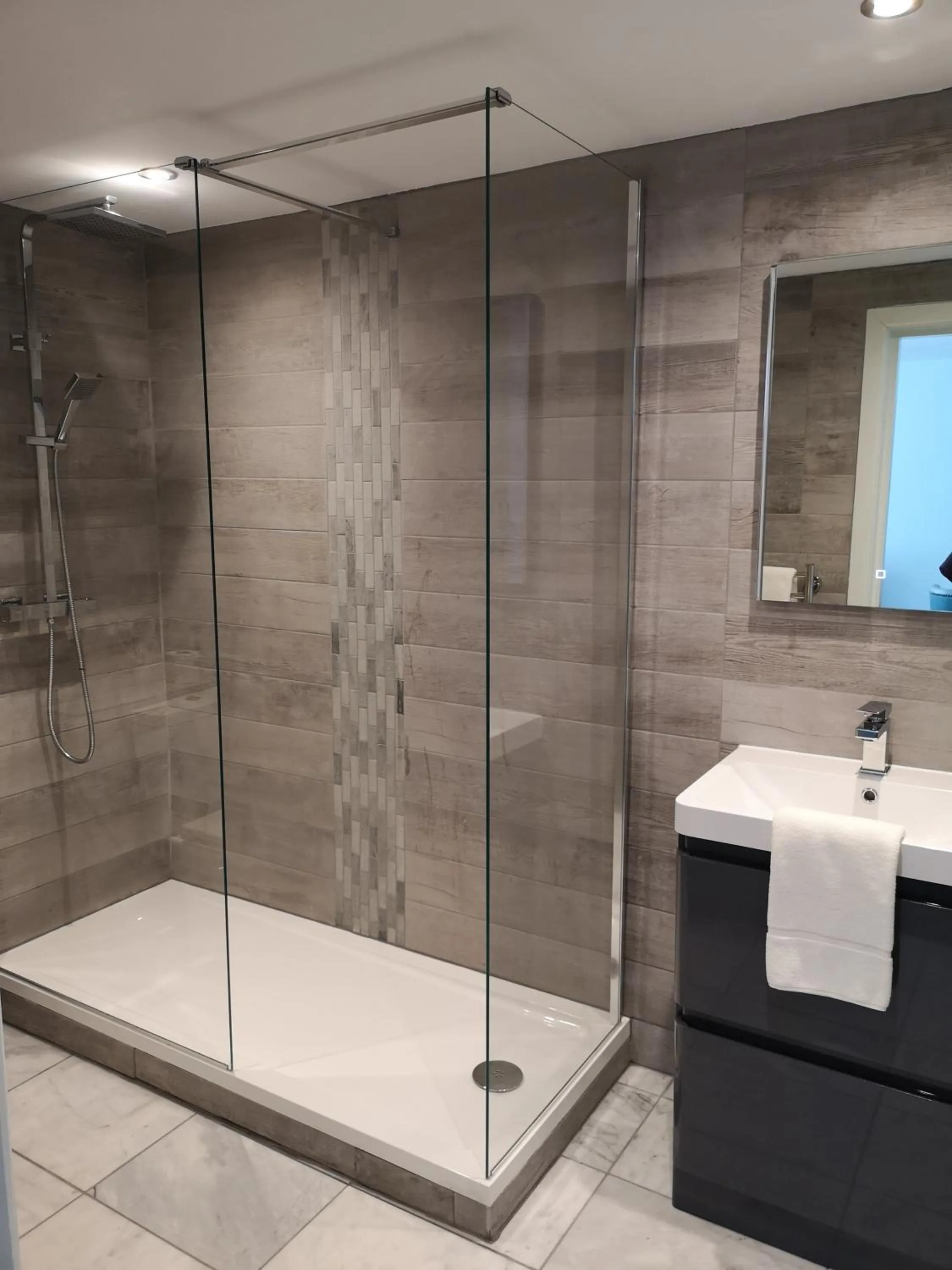 Shower in The Trouville Bournemouth