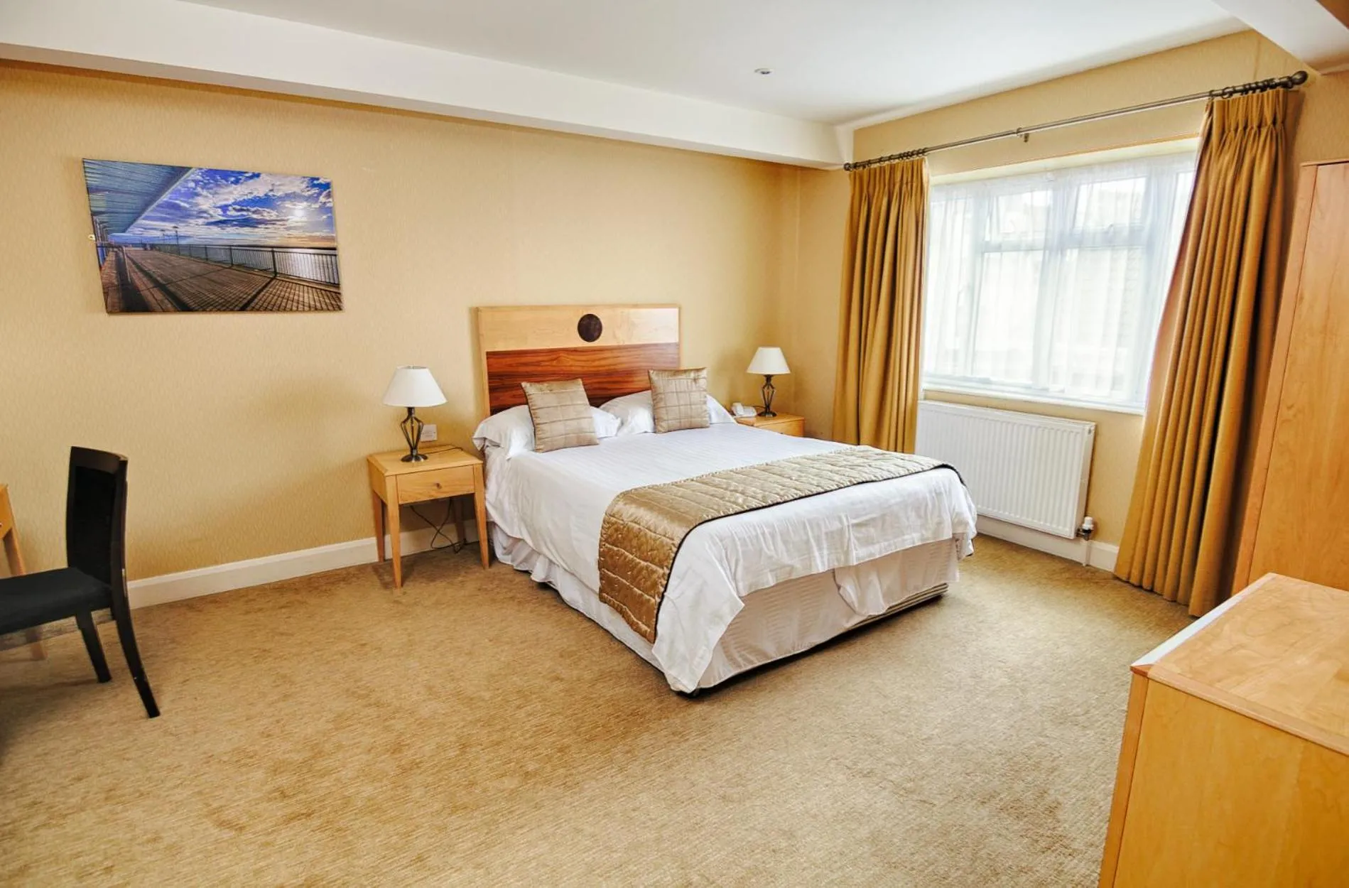 Bedroom, Bed in The Trouville Bournemouth