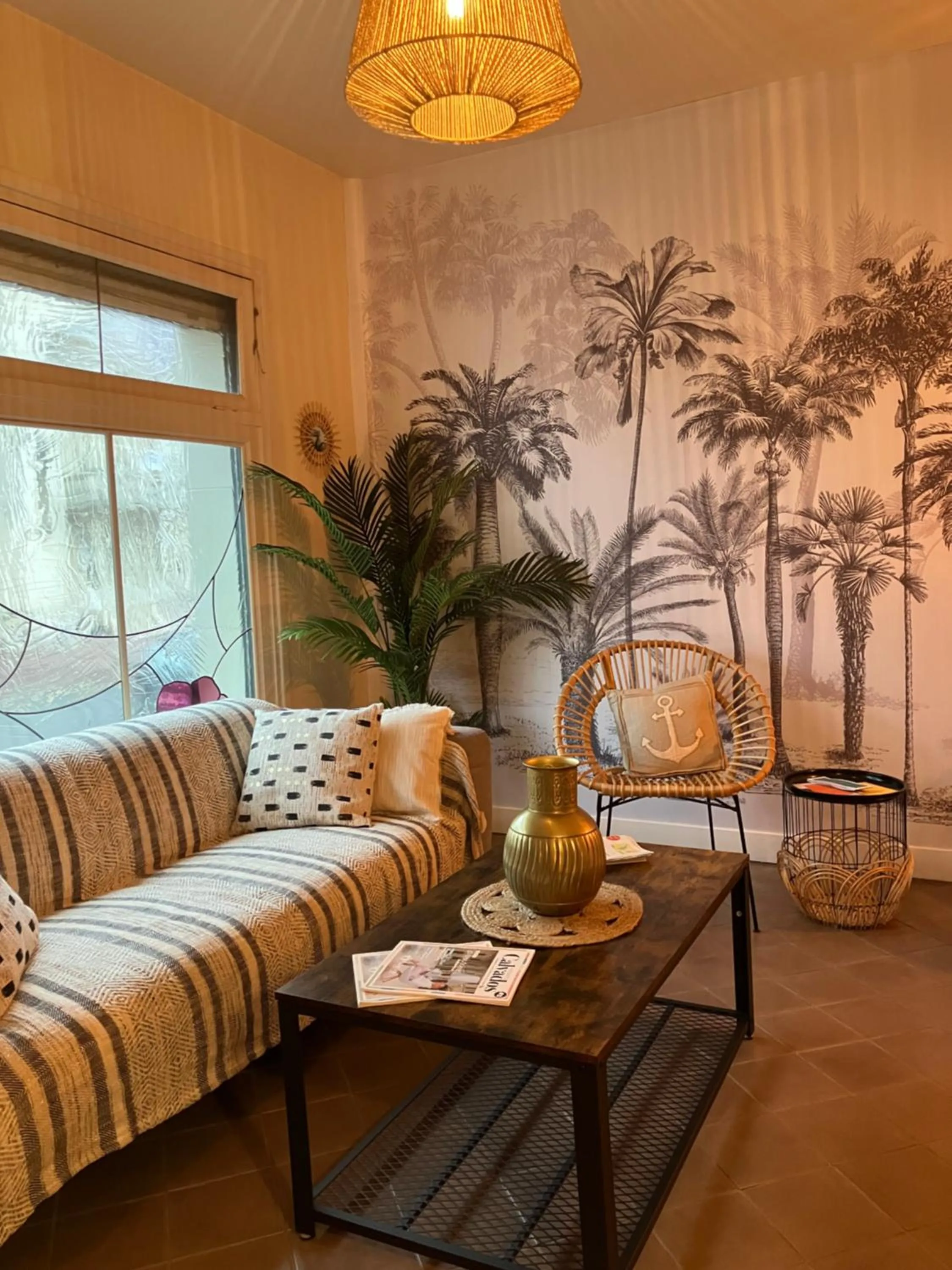 Lobby or reception in Hôtel de la Côte Fleurie