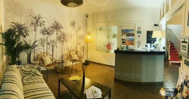 Lobby or reception in Hôtel de la Côte Fleurie