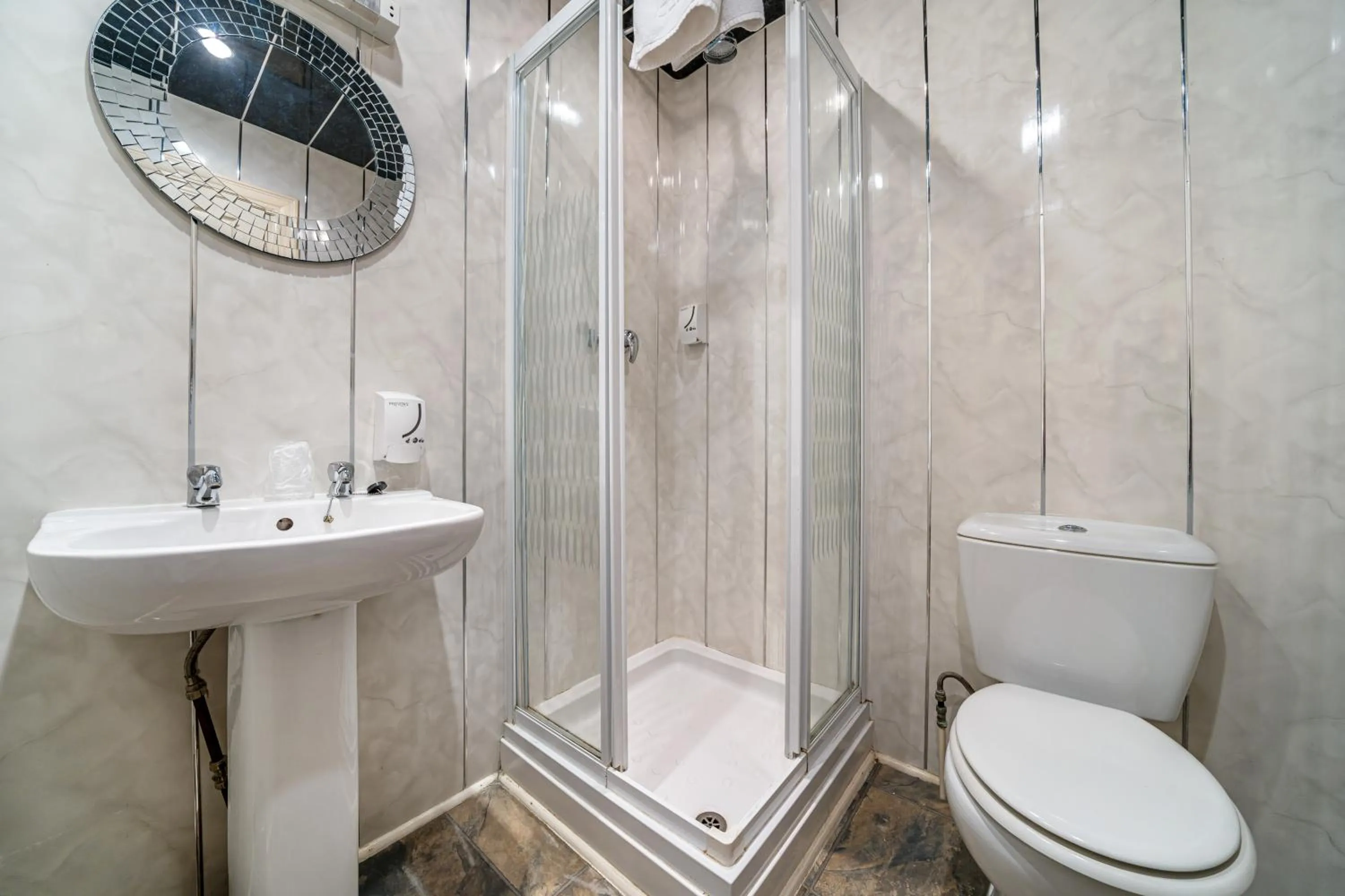 Bathroom in Bluewaters Hotel Blackpool