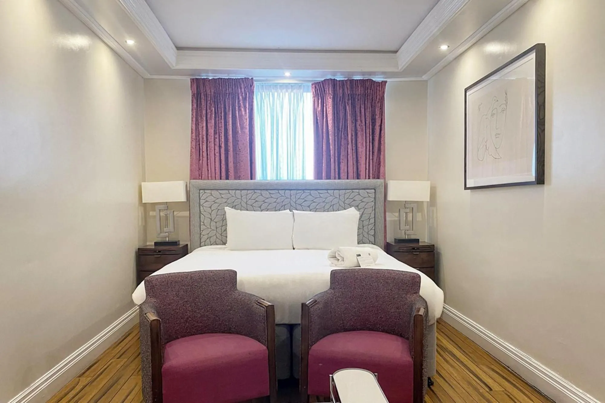 Bedroom in Bluewaters Hotel Blackpool