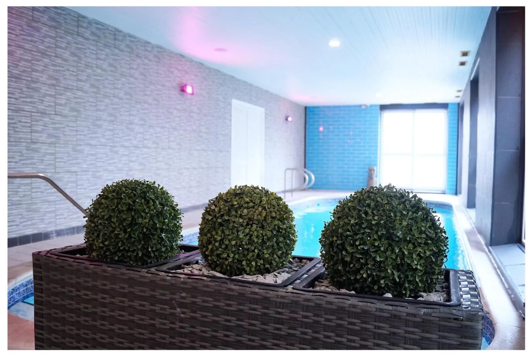 Pool view in Bluewaters Hotel Blackpool