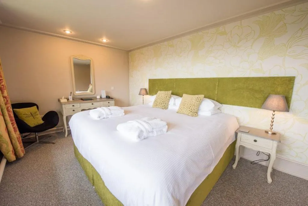 Bed in The Falcondale Country House Hotel