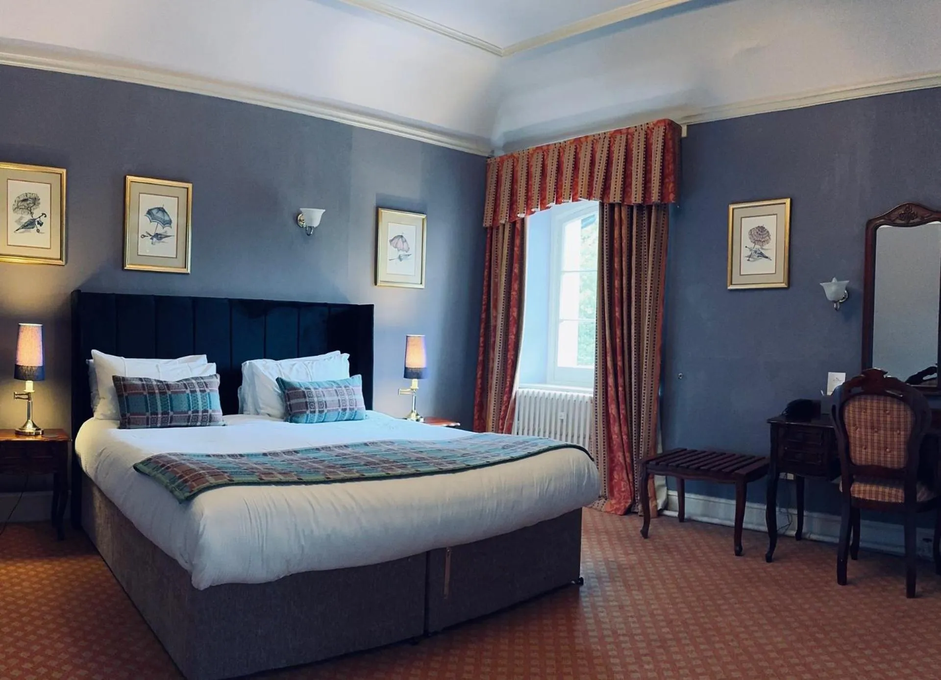 Bedroom, Bed in The Falcondale Country House Hotel