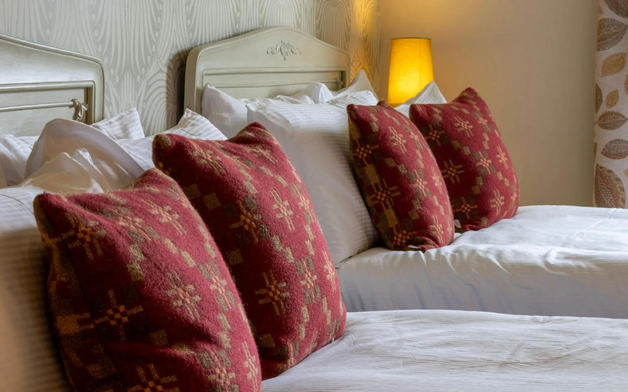 Bed in The Falcondale Country House Hotel