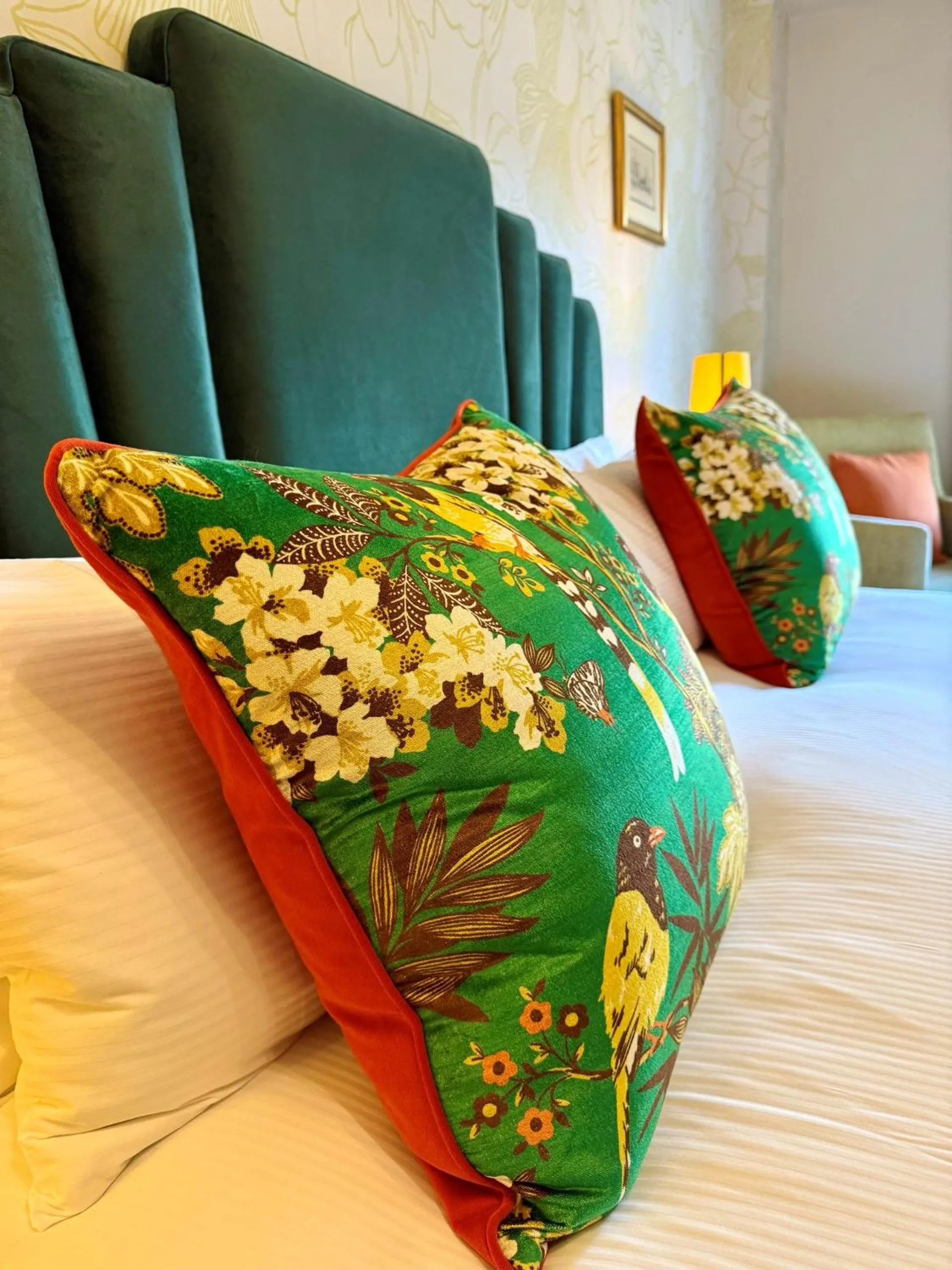 Bed in The Falcondale Country House Hotel