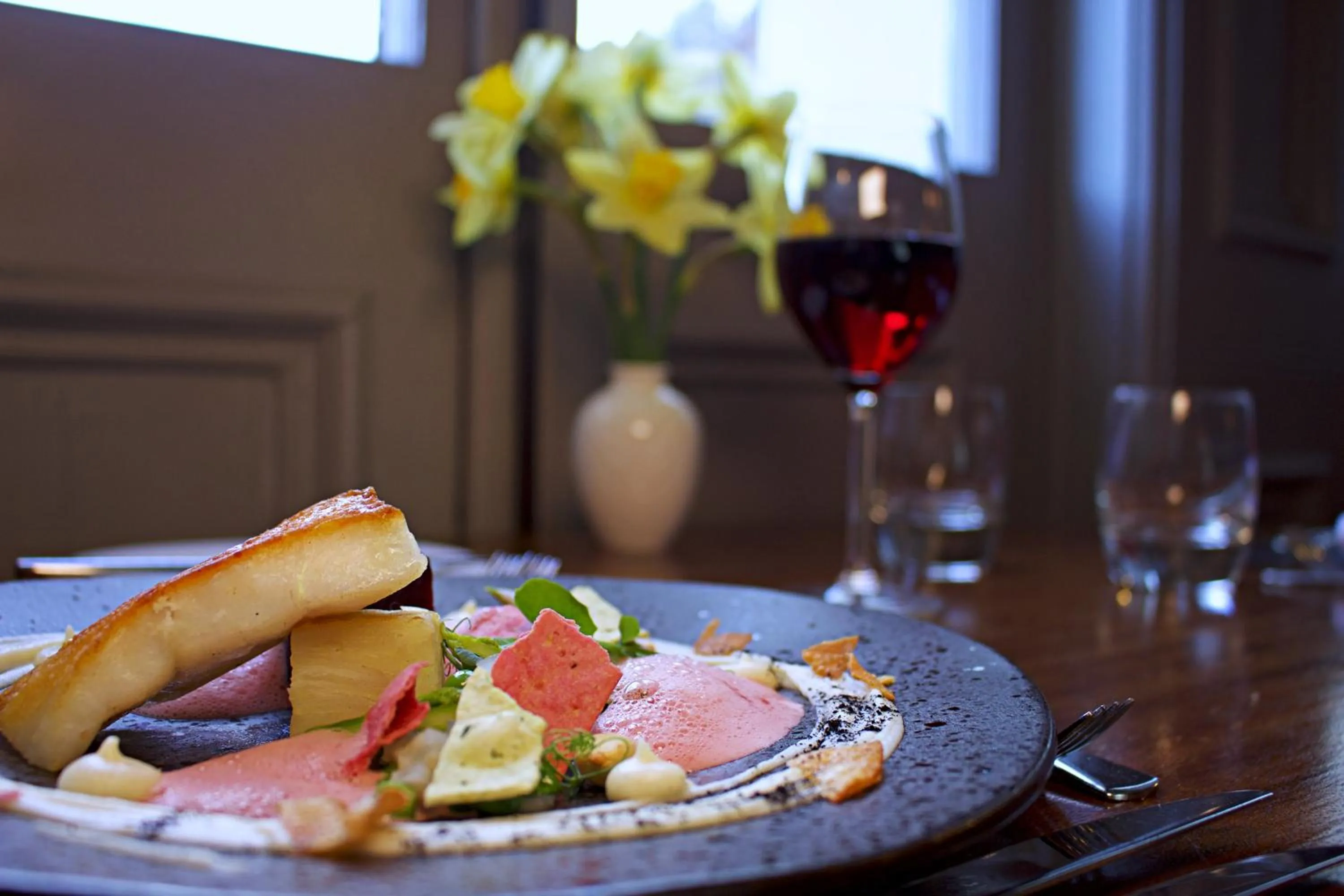 Food in The Falcondale Country House Hotel