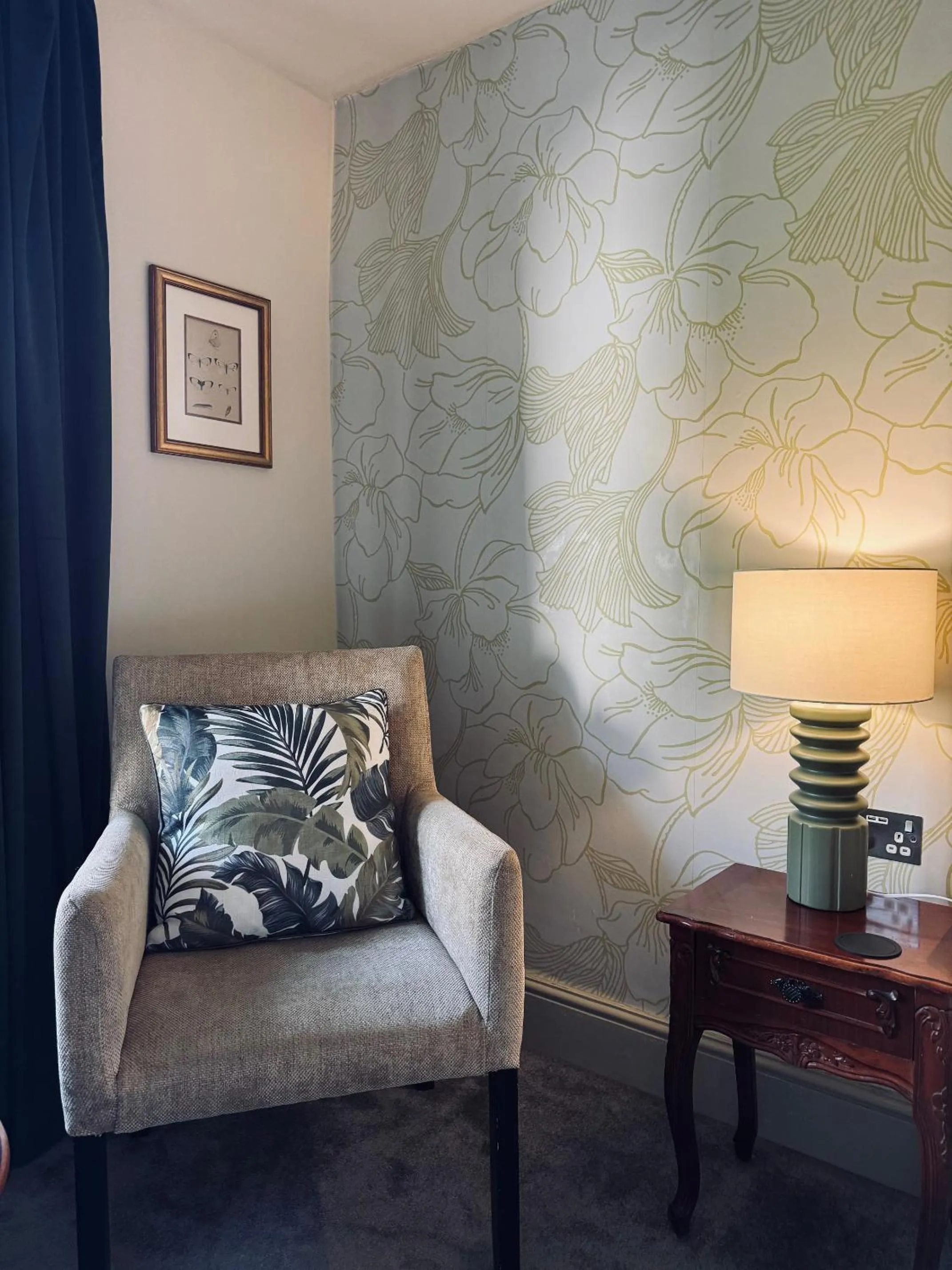 Bed in The Falcondale Country House Hotel