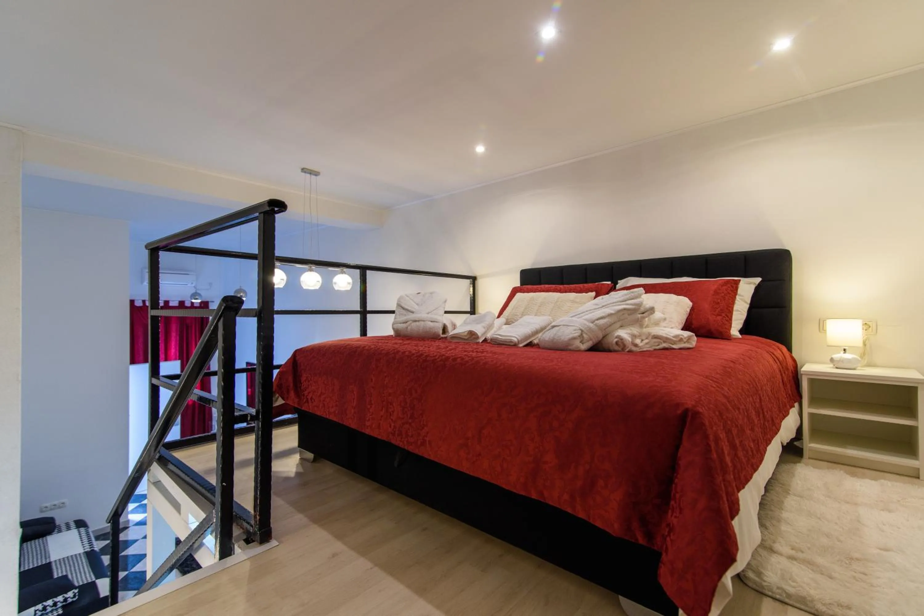 Bedroom, Bed in Studio Apartman REA