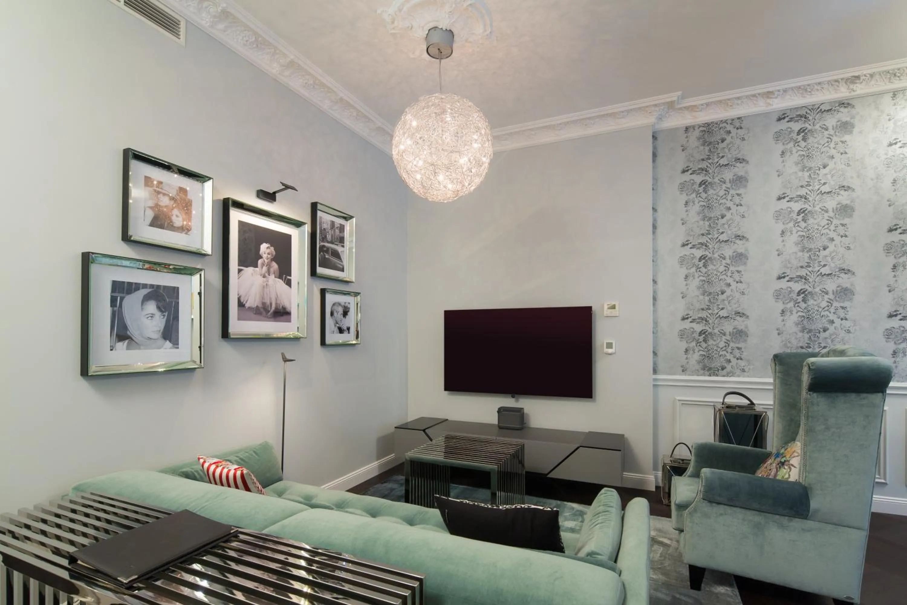 Living room in Rubin Luxury Apartments