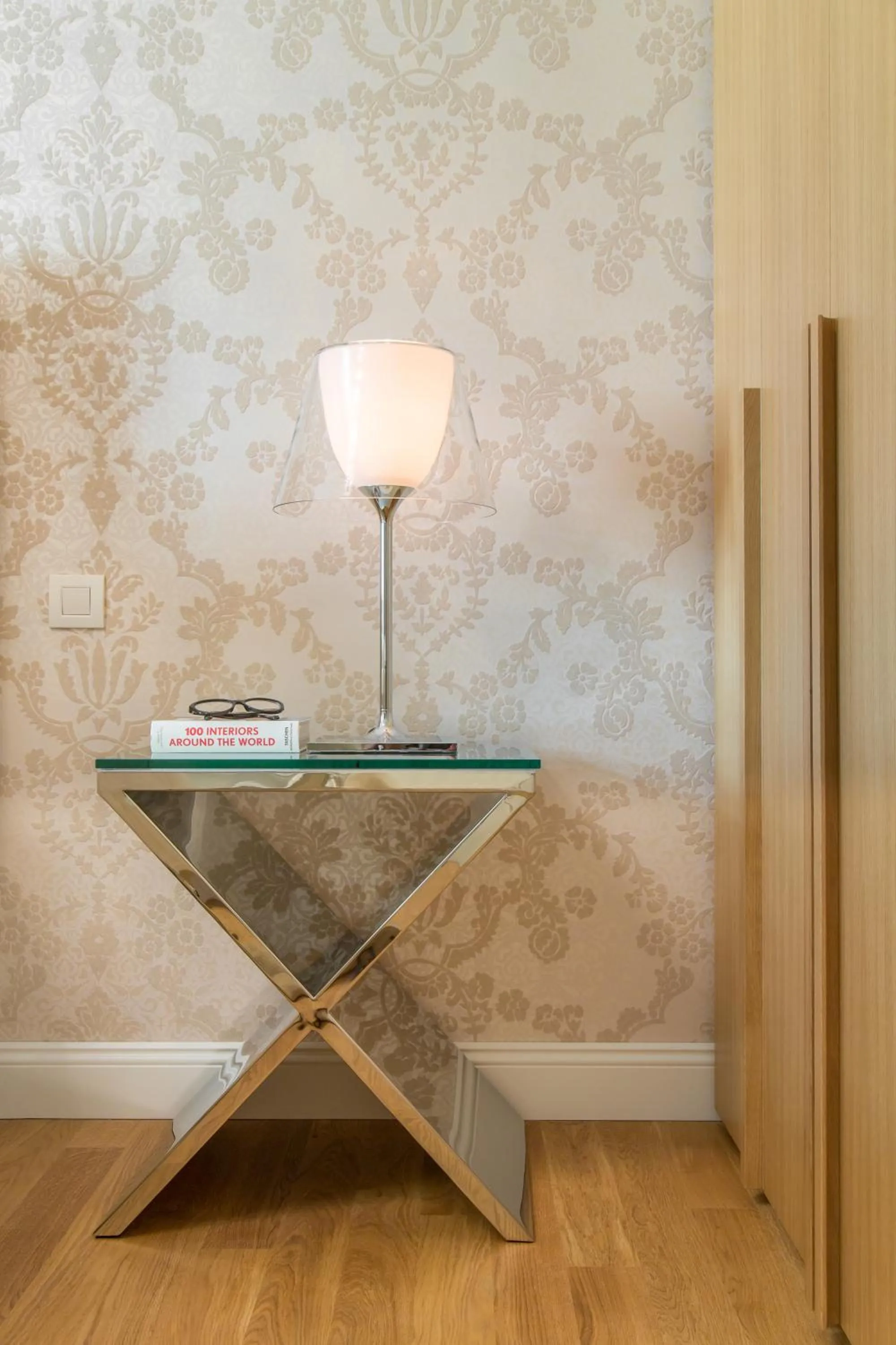 Decorative detail in Rubin Luxury Apartments