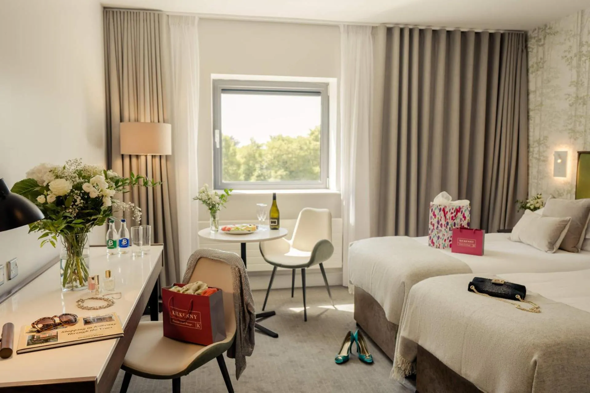 Bedroom, Bed in The Hoban Hotel Kilkenny