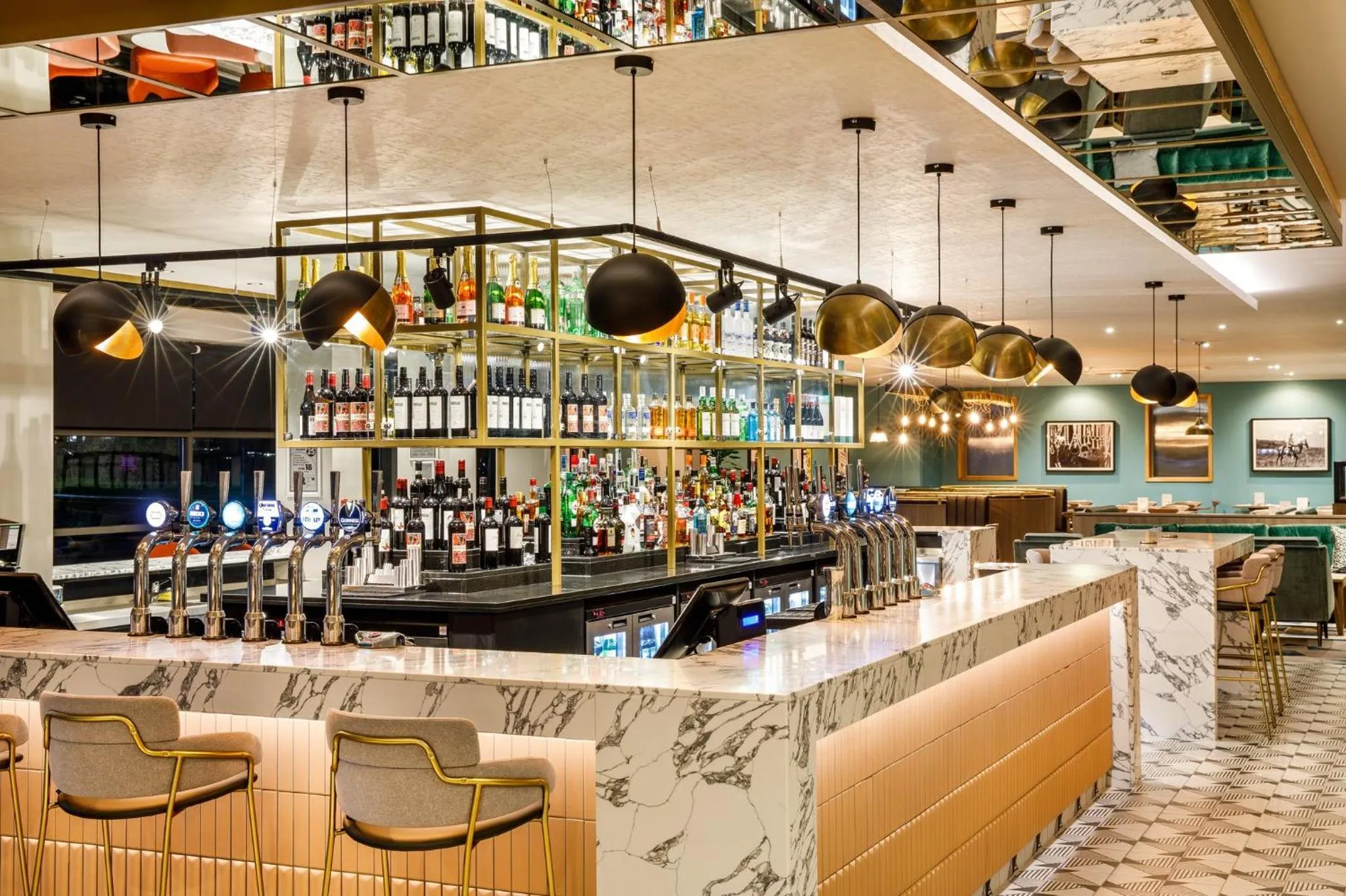 Lounge or bar in Crowne Plaza Manchester Airport by IHG