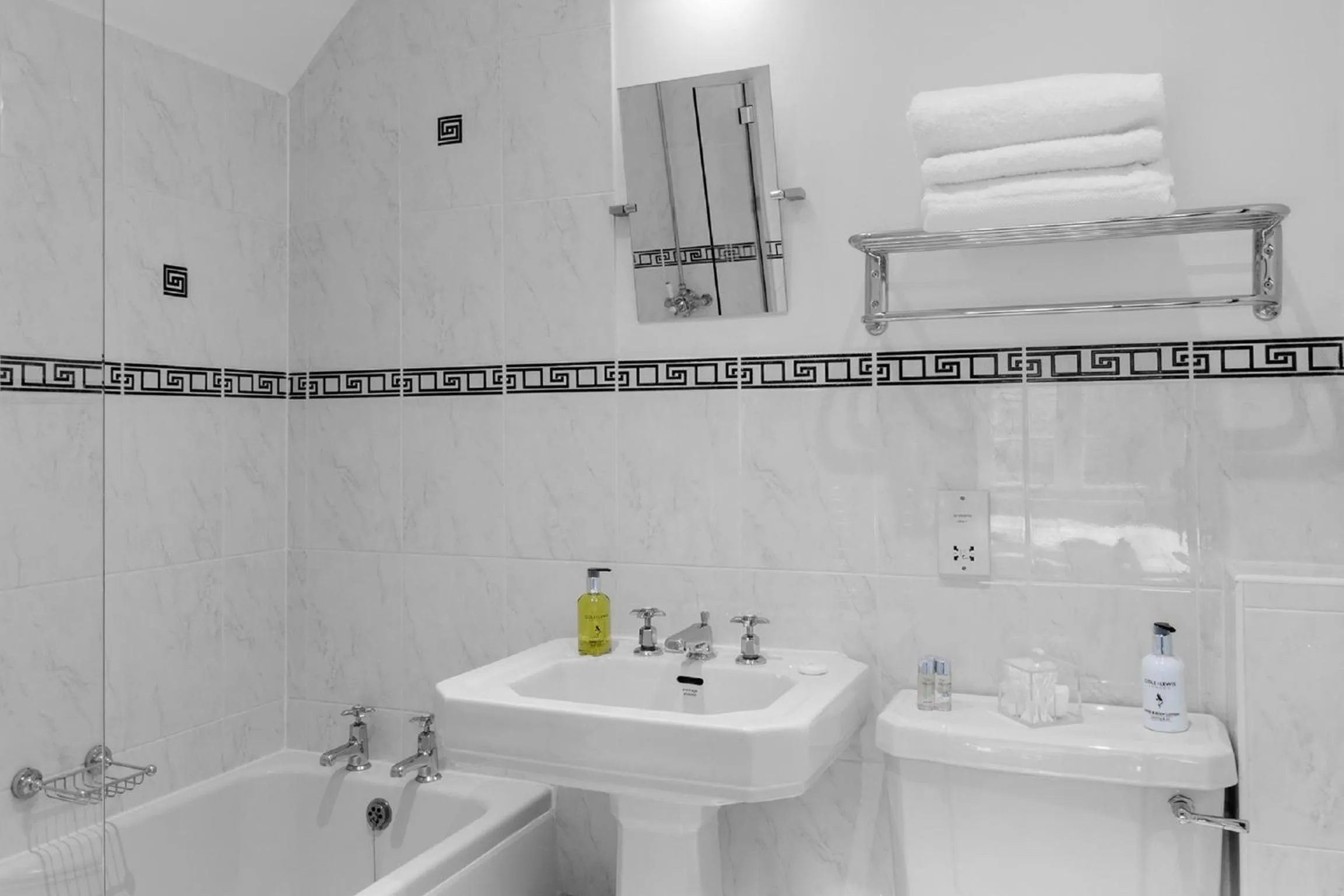 Bathroom in Hurtwood Hotel