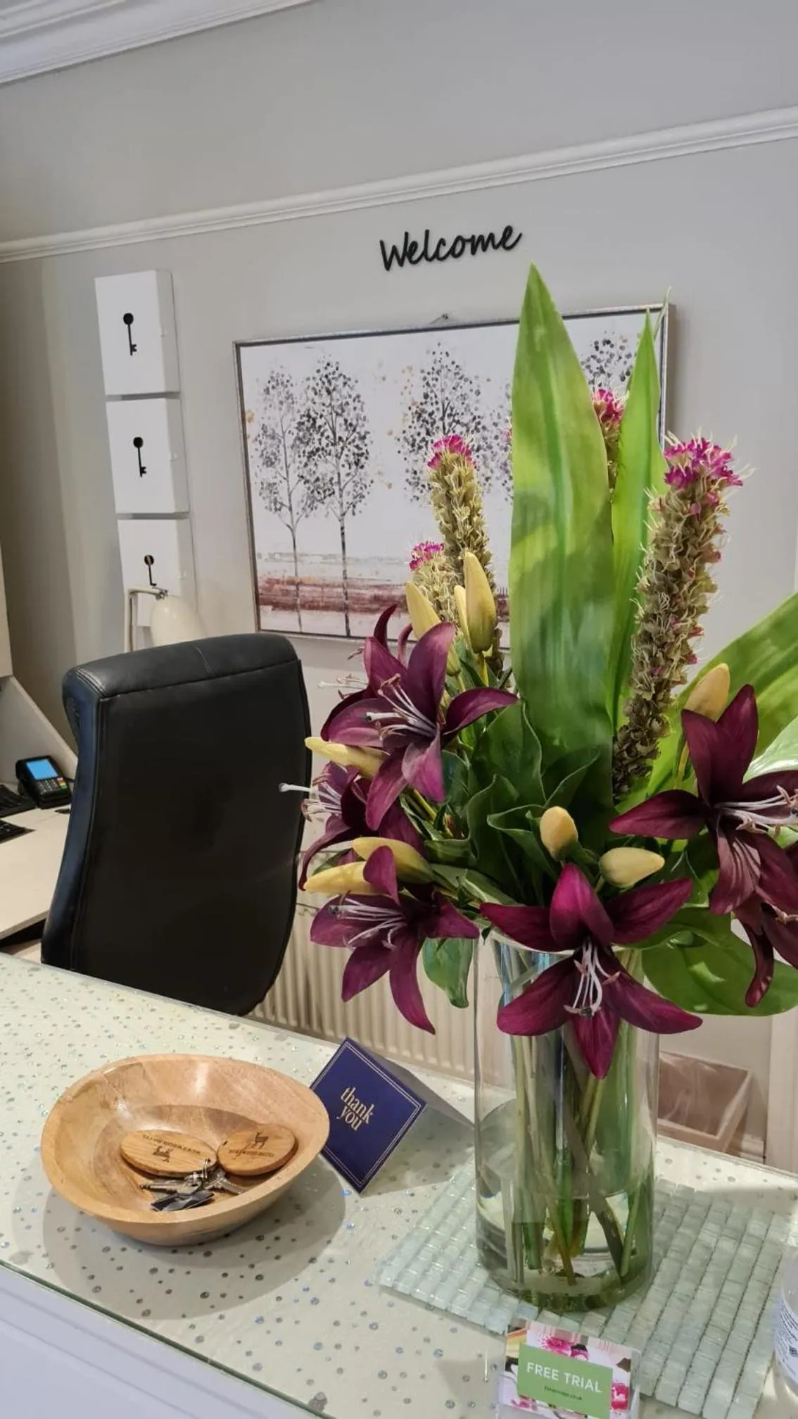 Lobby or reception in Hurtwood Hotel