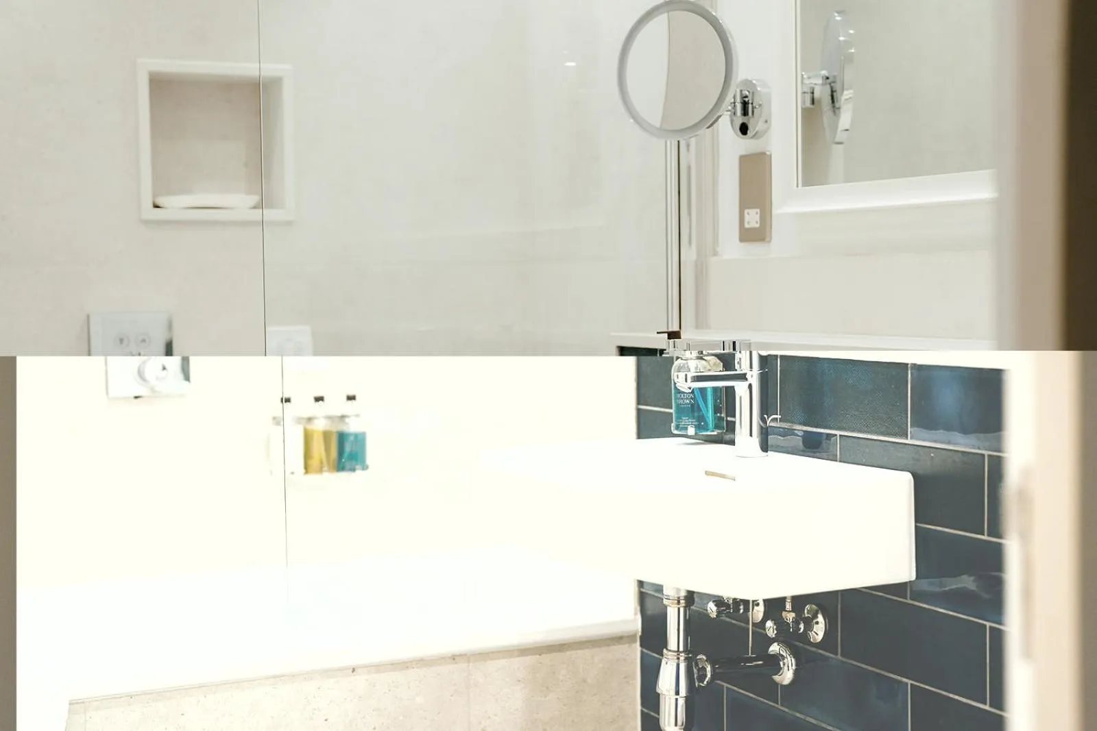 Bathroom in Fanhams Hall, Exclusive Collection