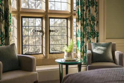 Seating area in Fanhams Hall, Exclusive Collection