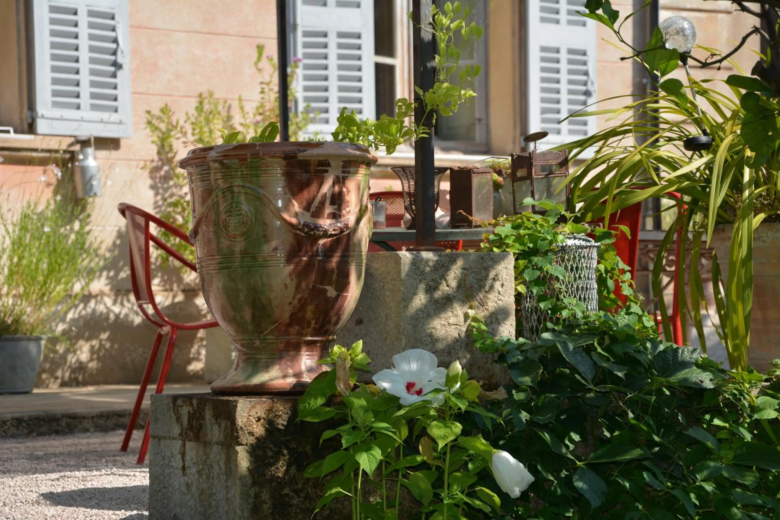 Garden in Les Passiflores