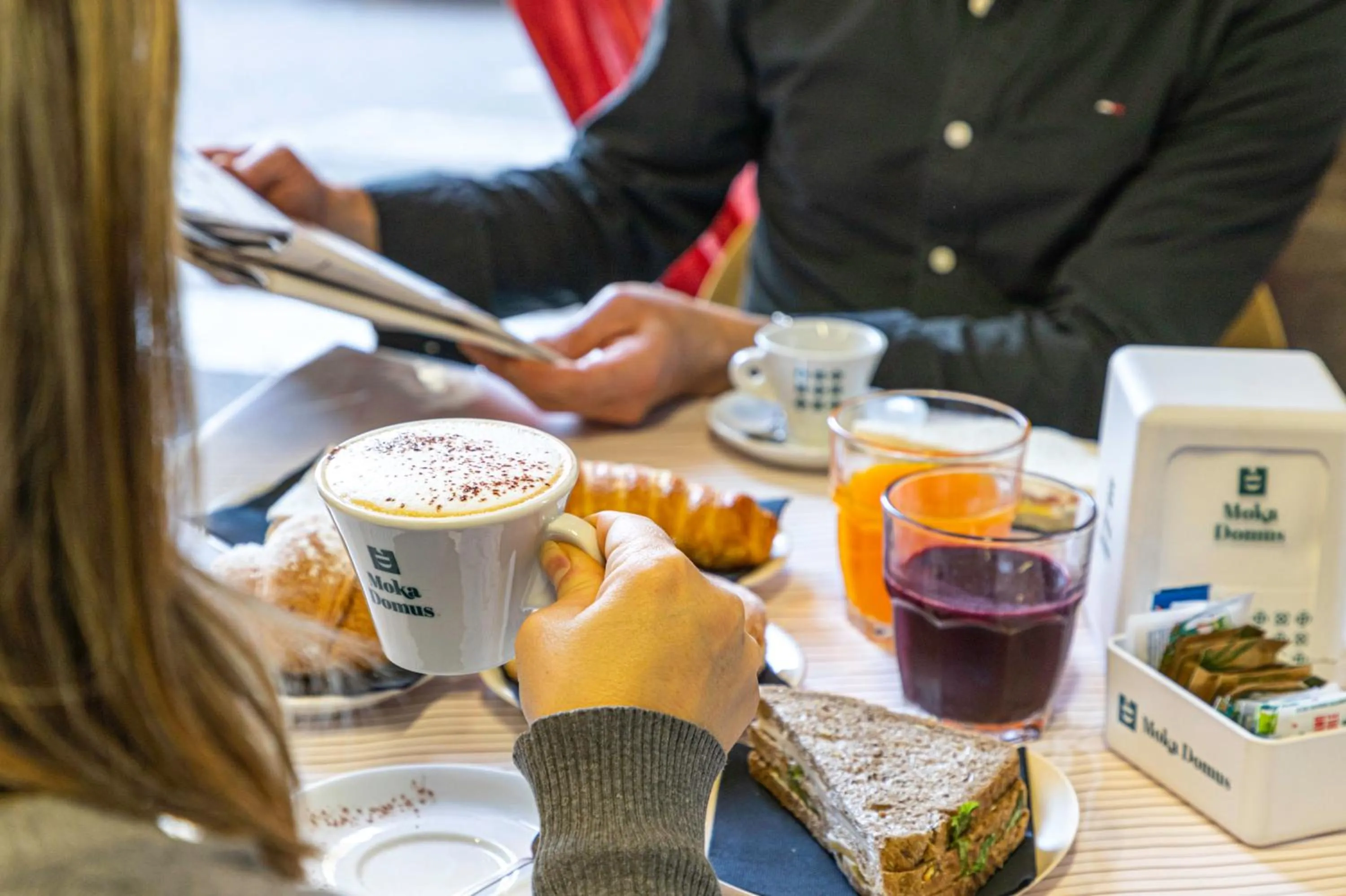 Breakfast in Colibrì Prestige Rooms - Roman Ruins View