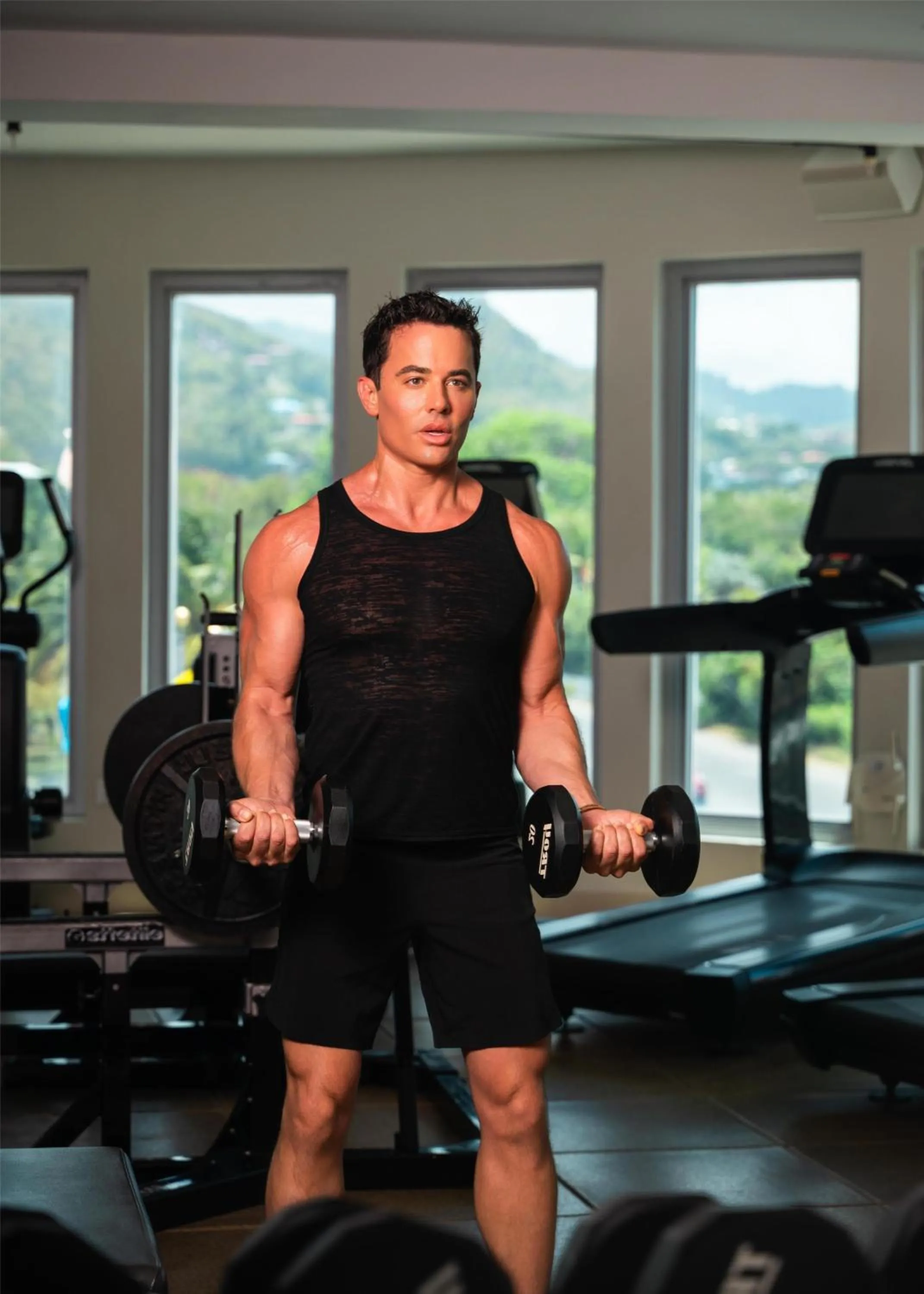 Fitness centre/facilities in Harbor Club St Lucia, Curio Collection by Hilton