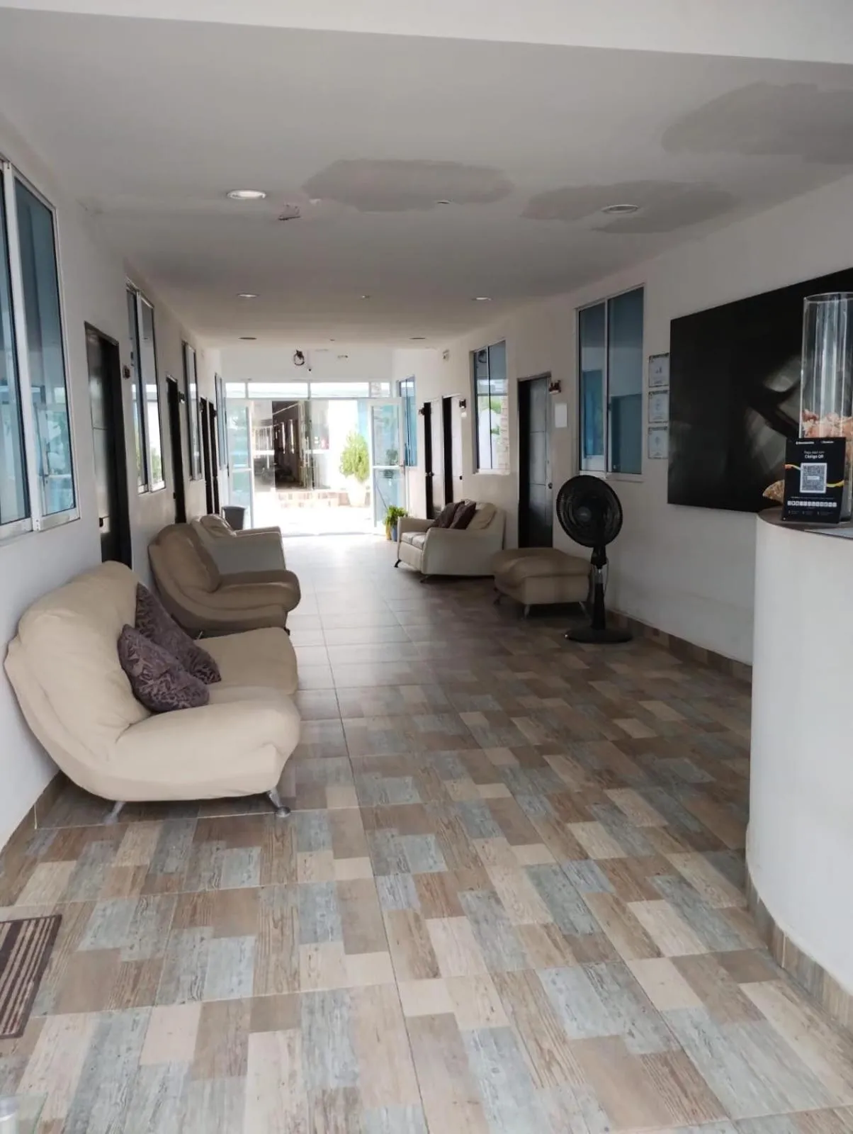 Living room in Hotel Sunset Beach