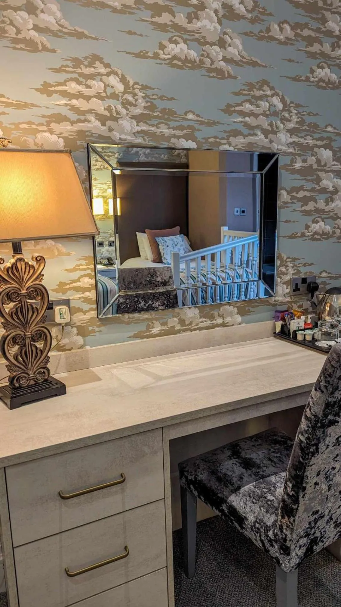 Seating area in The Glendower Hotel