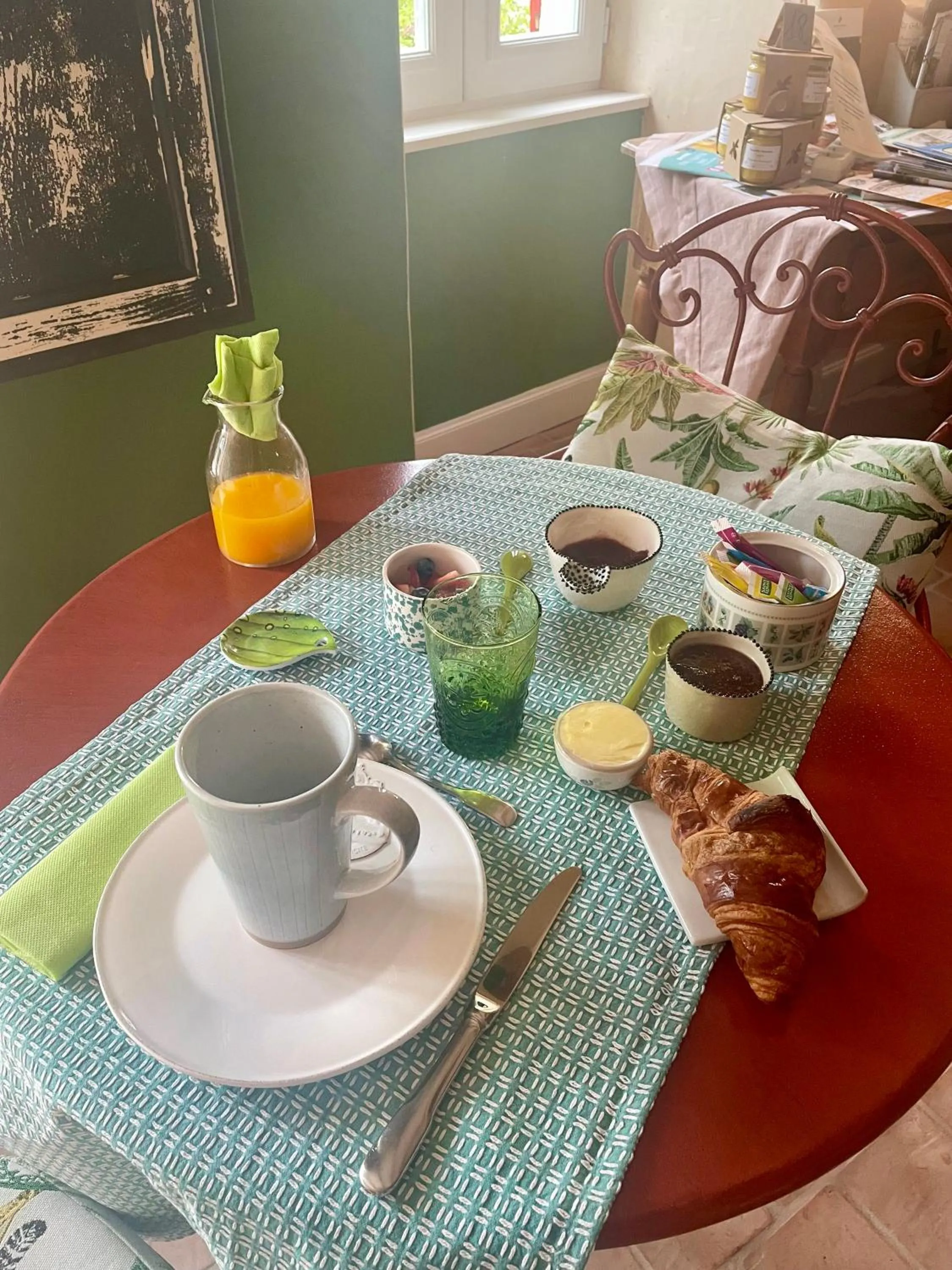 Breakfast in Le p'tit nid de Gabriel