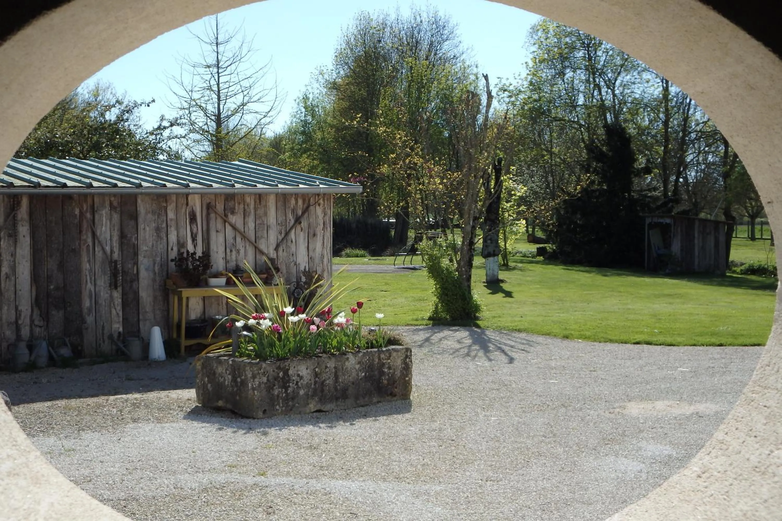 Garden in Le p'tit nid de Gabriel