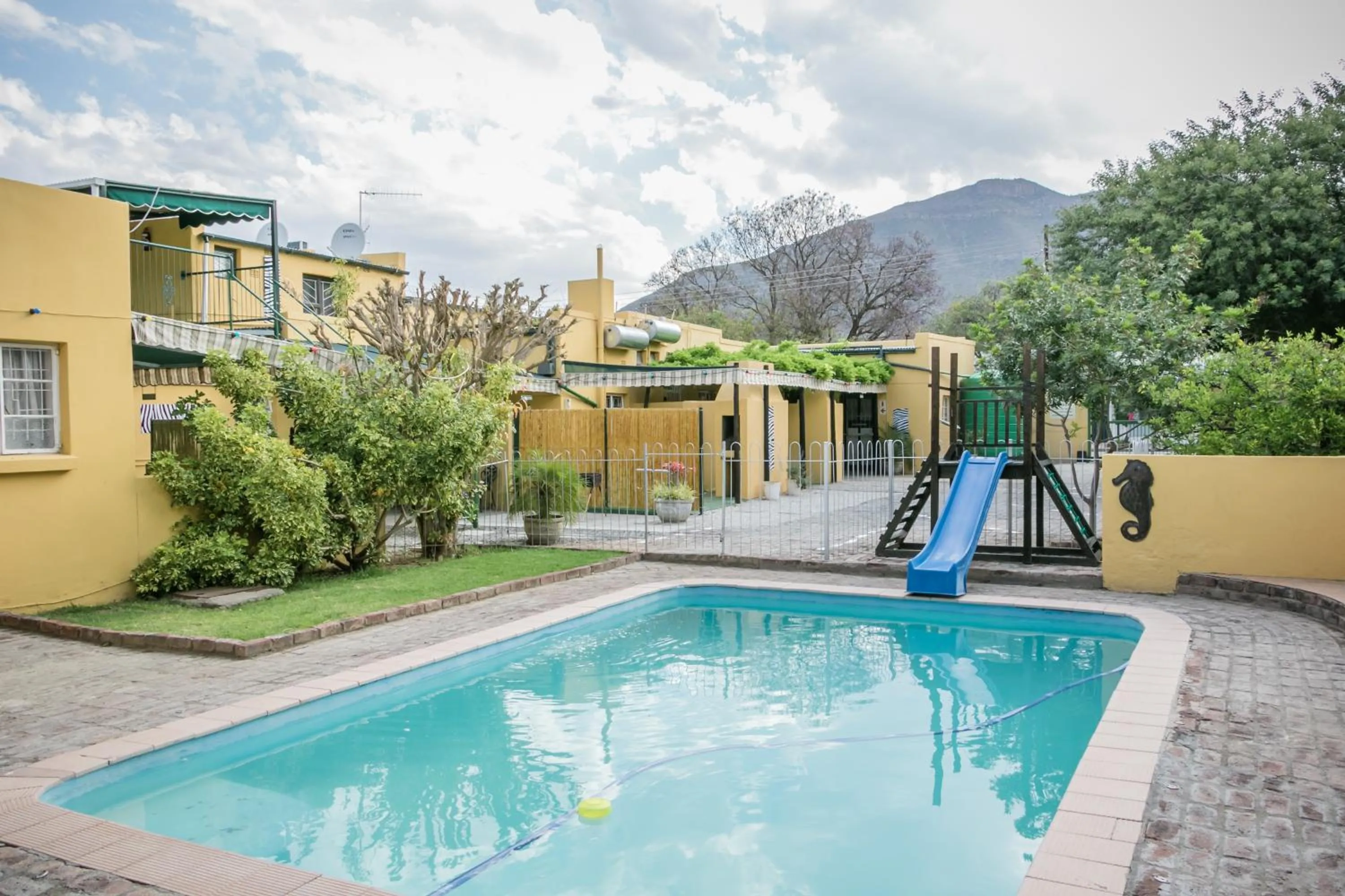 Swimming pool in Country Village