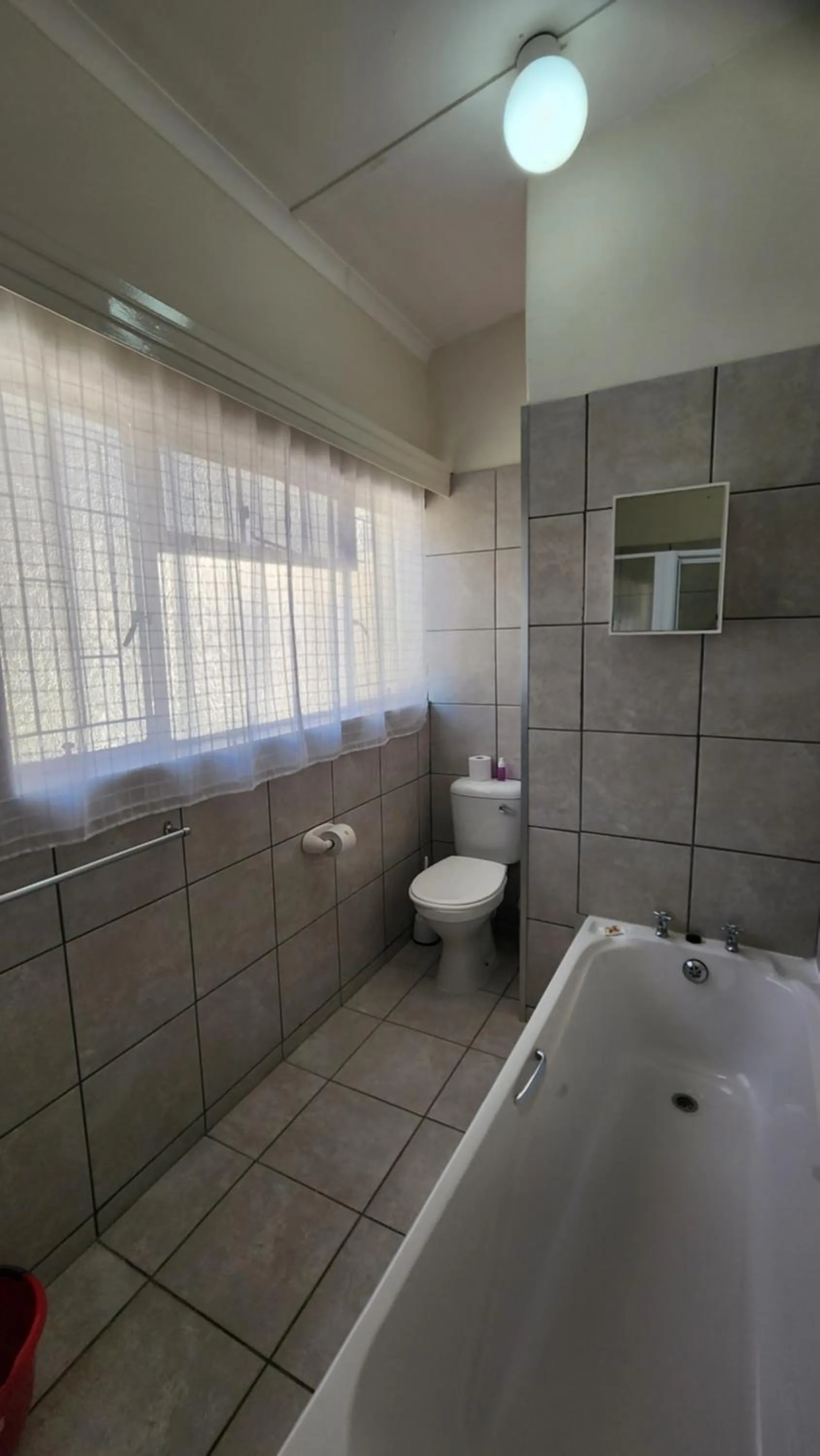 Shower in Country Village