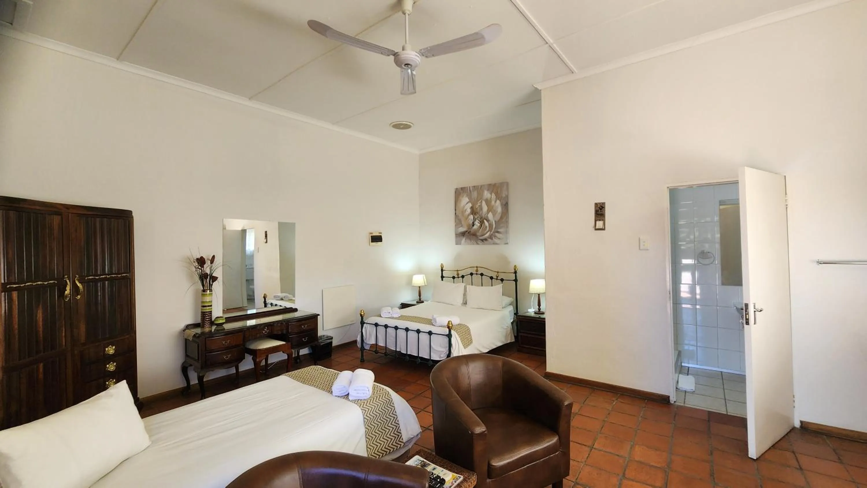 Seating area in Country Village