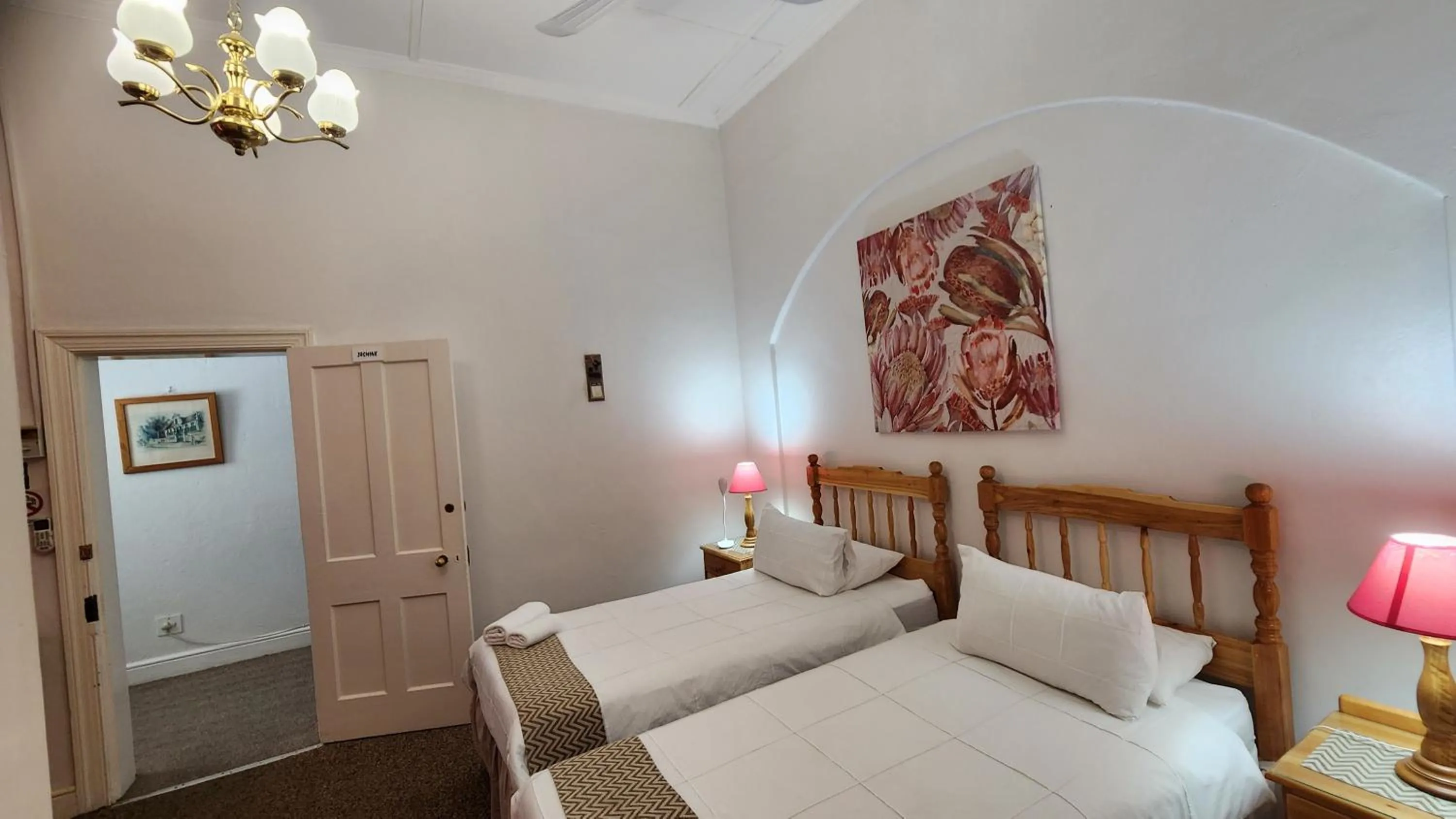 Bed in Country Village