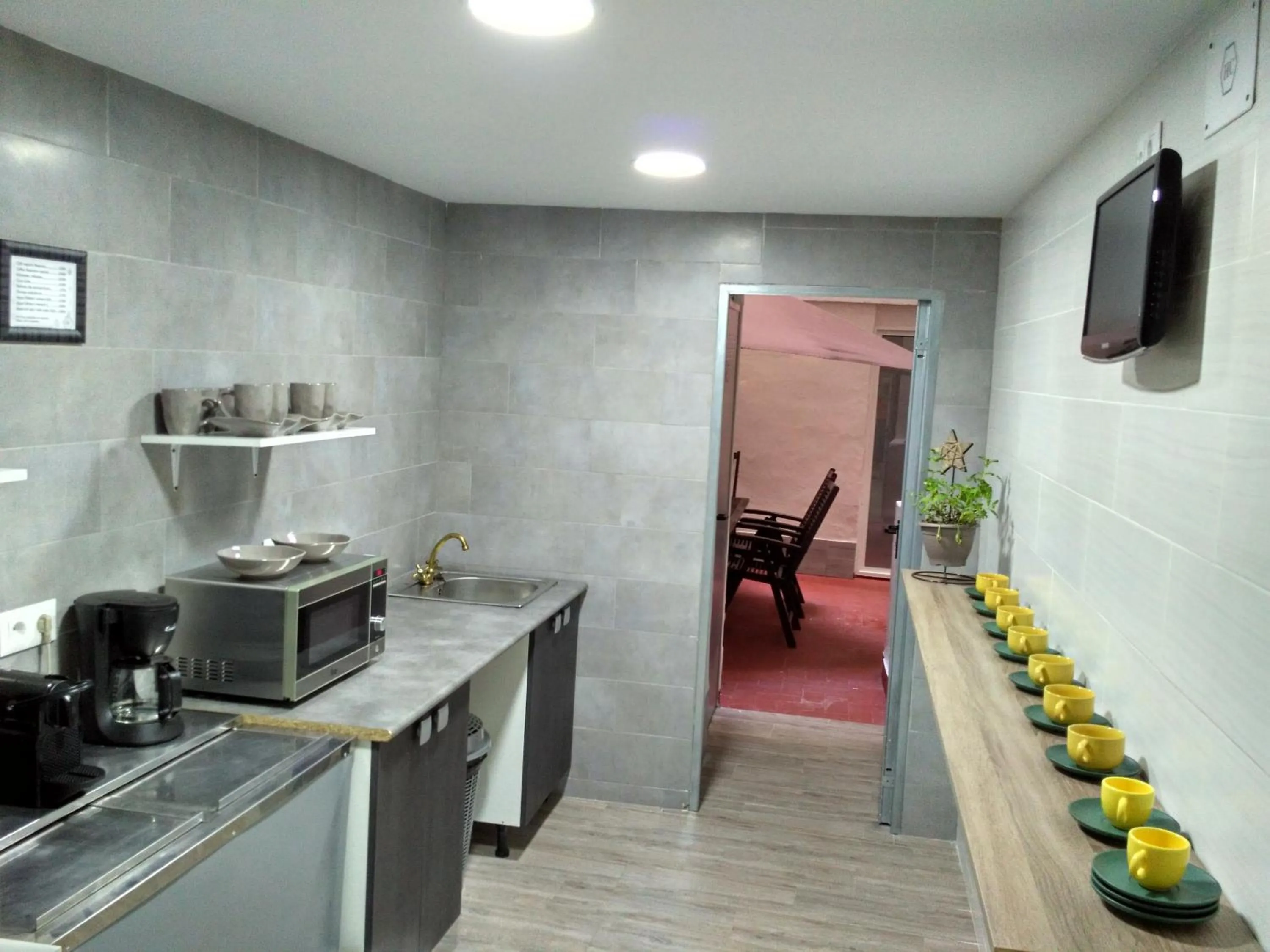 Patio in Guesthouse Central