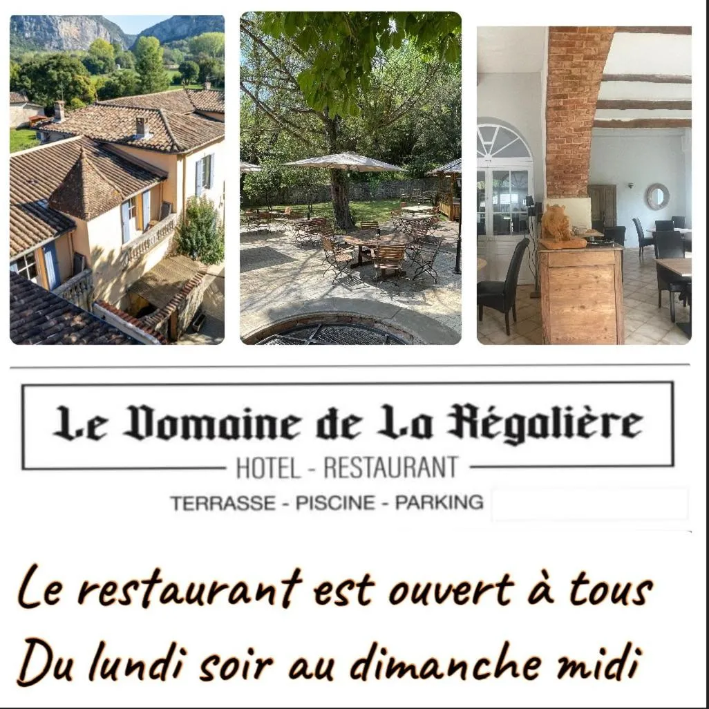 Restaurant/places to eat in Logis Hotel Restaurant Le Domaine de la Régalière