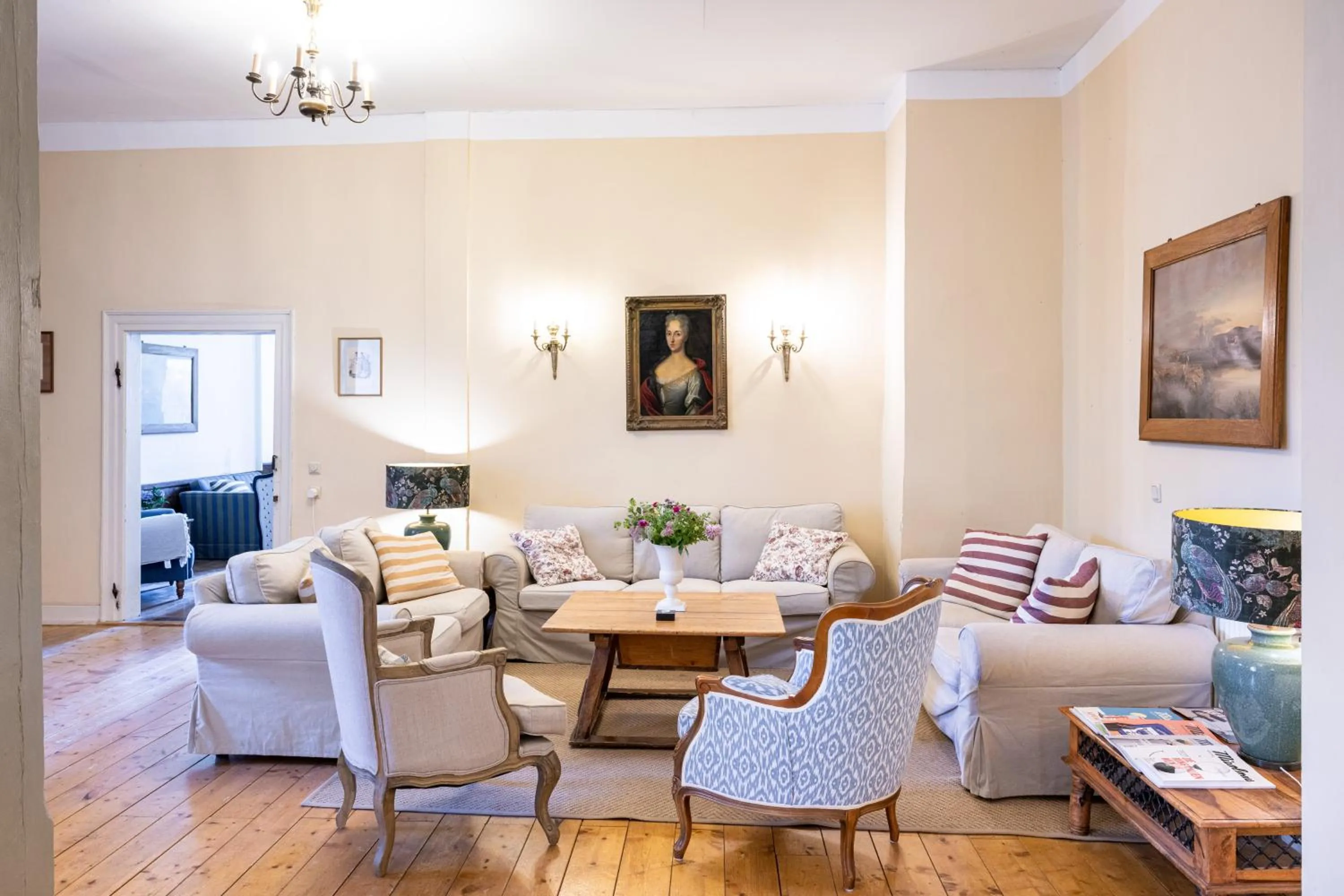 Seating area in Kloster Hedersleben