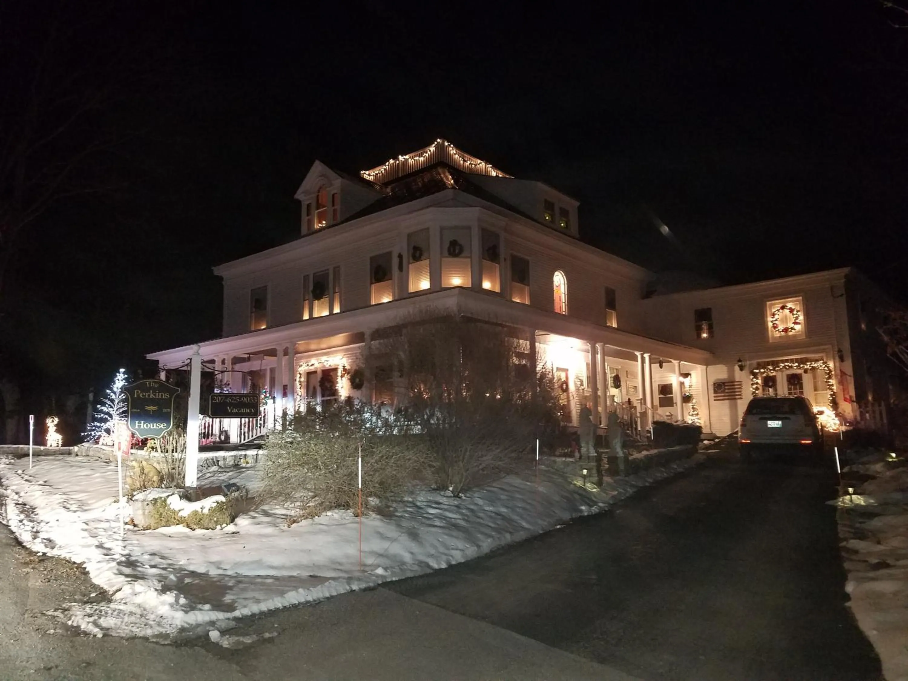 Facade/entrance in The Perkins House