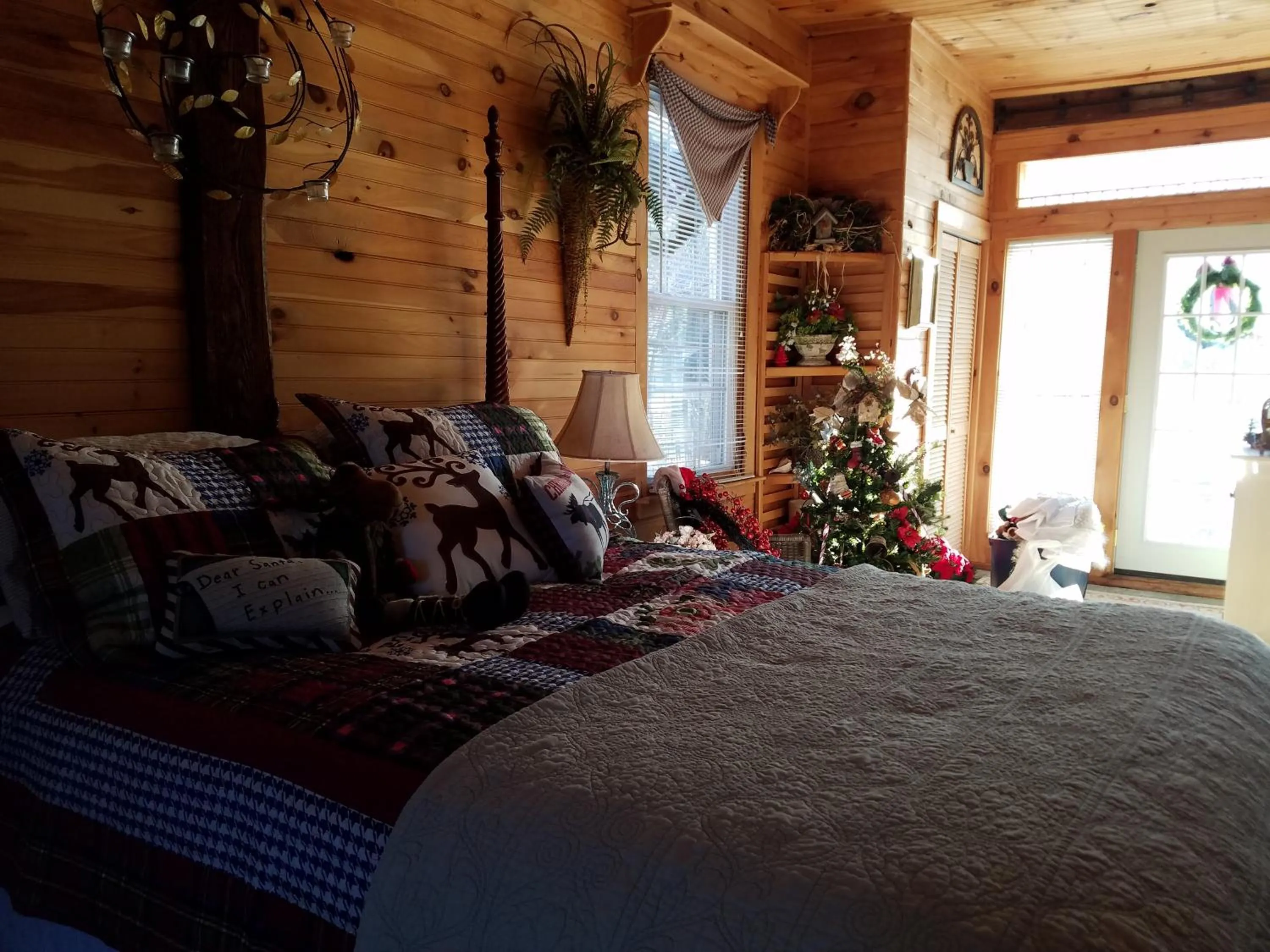 Bed in The Perkins House