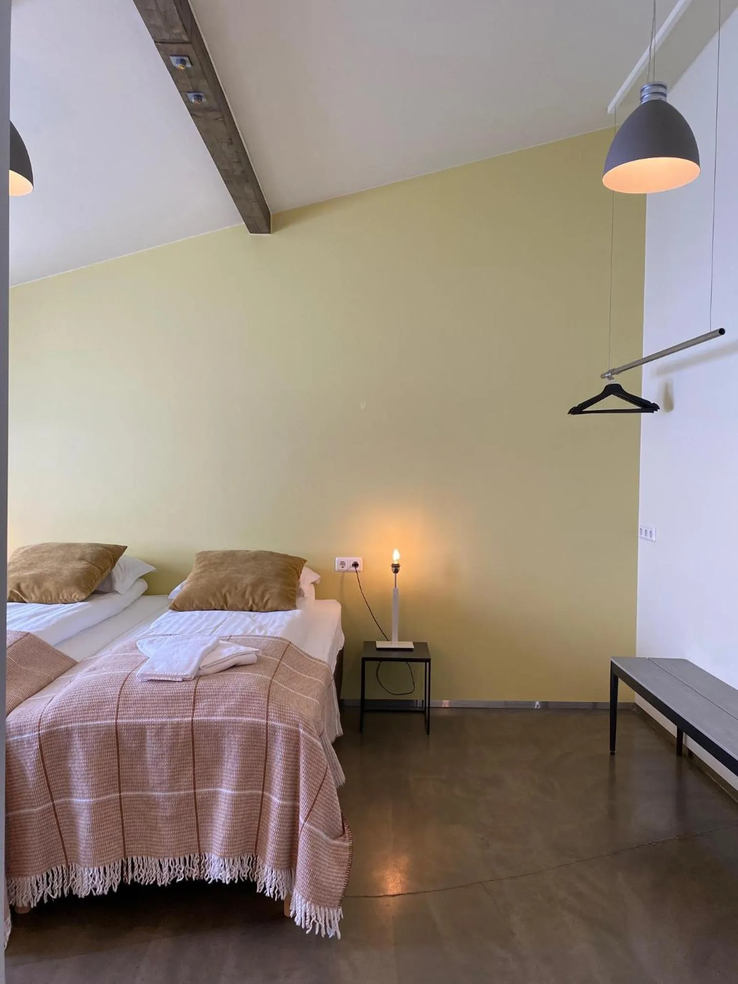 Bedroom, Bed in Fljótsbakki Hotel