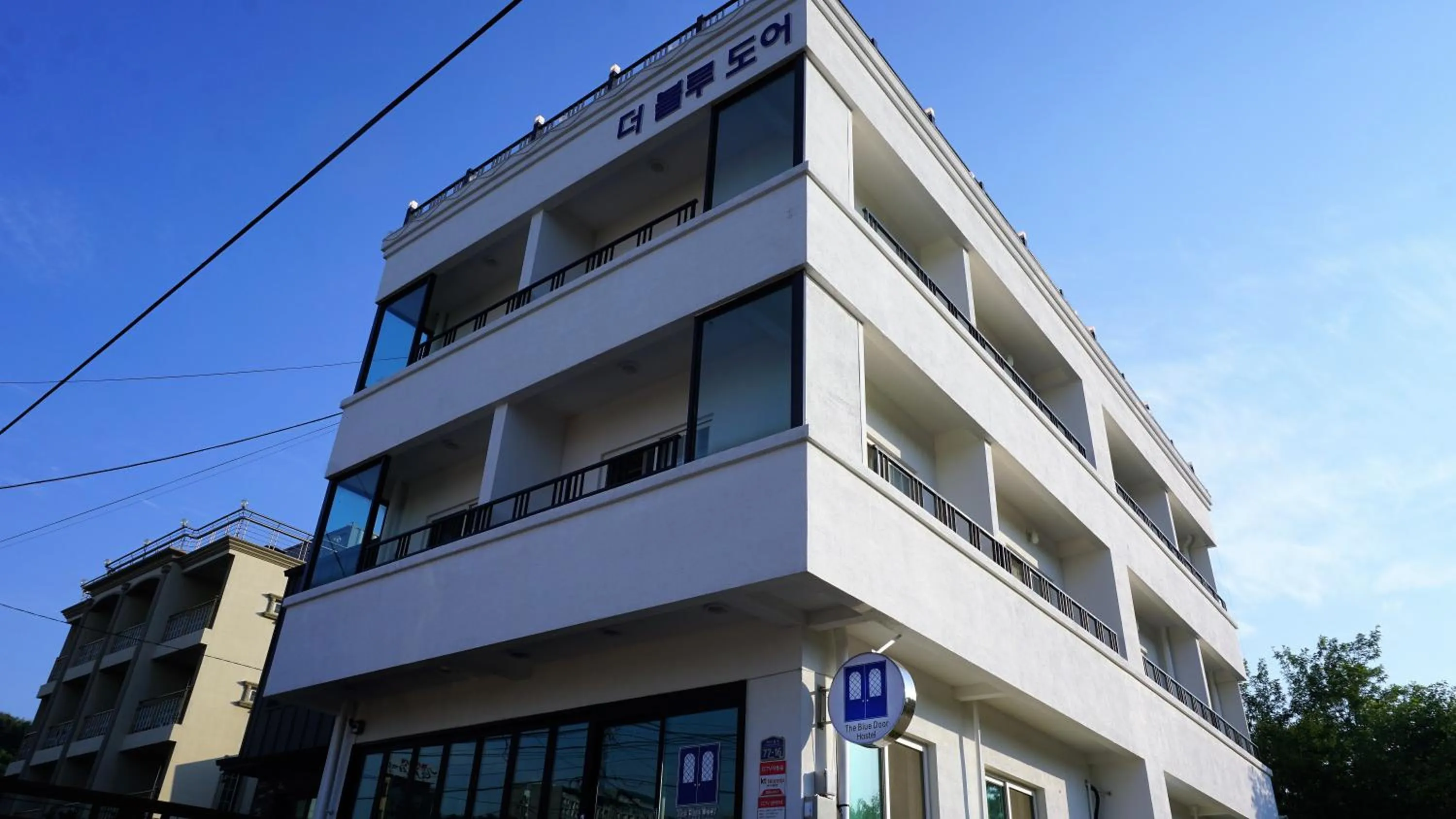 Property building in Blue Door Hostel Guesthouse