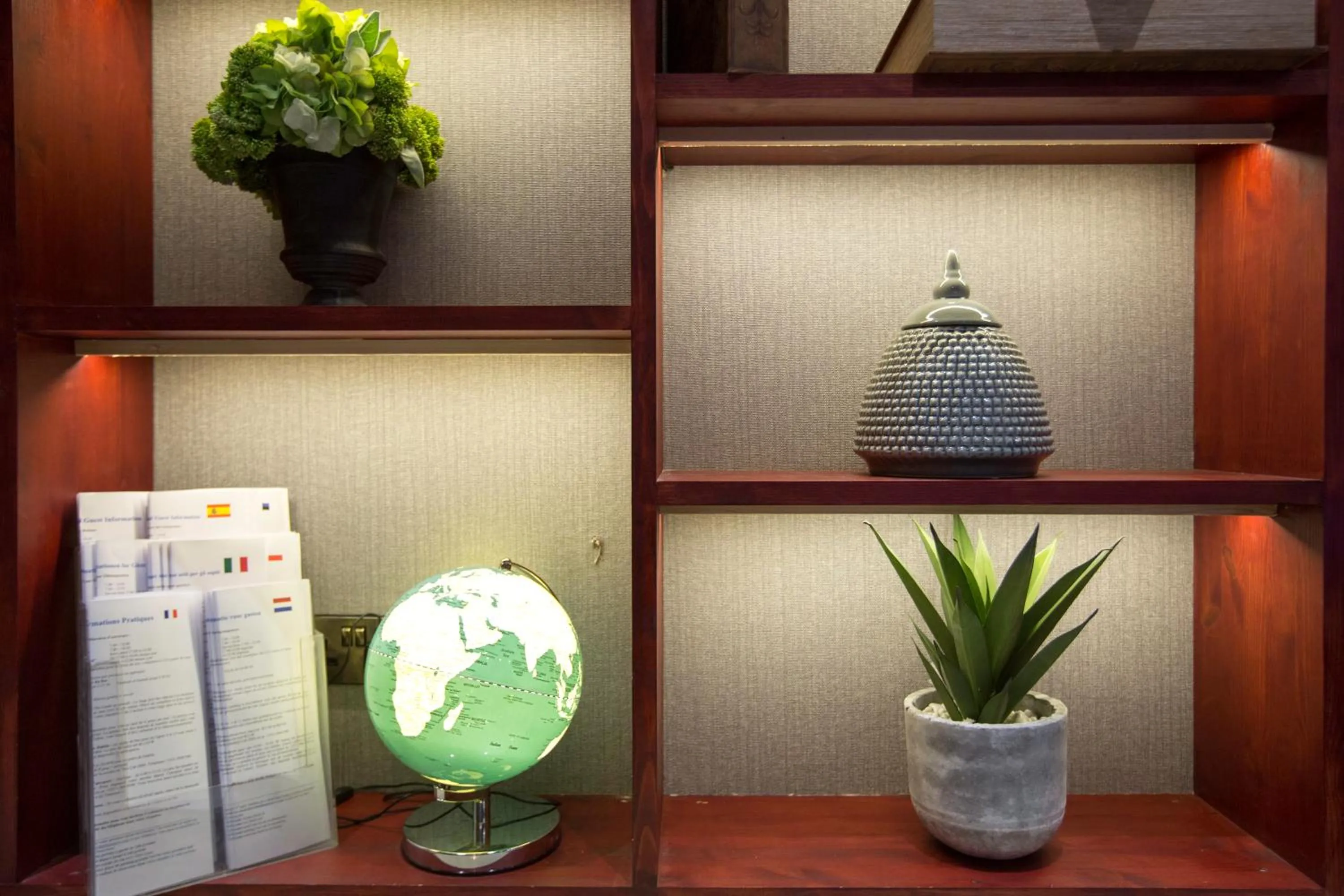 Decorative detail in Metro Hotel Dublin Airport