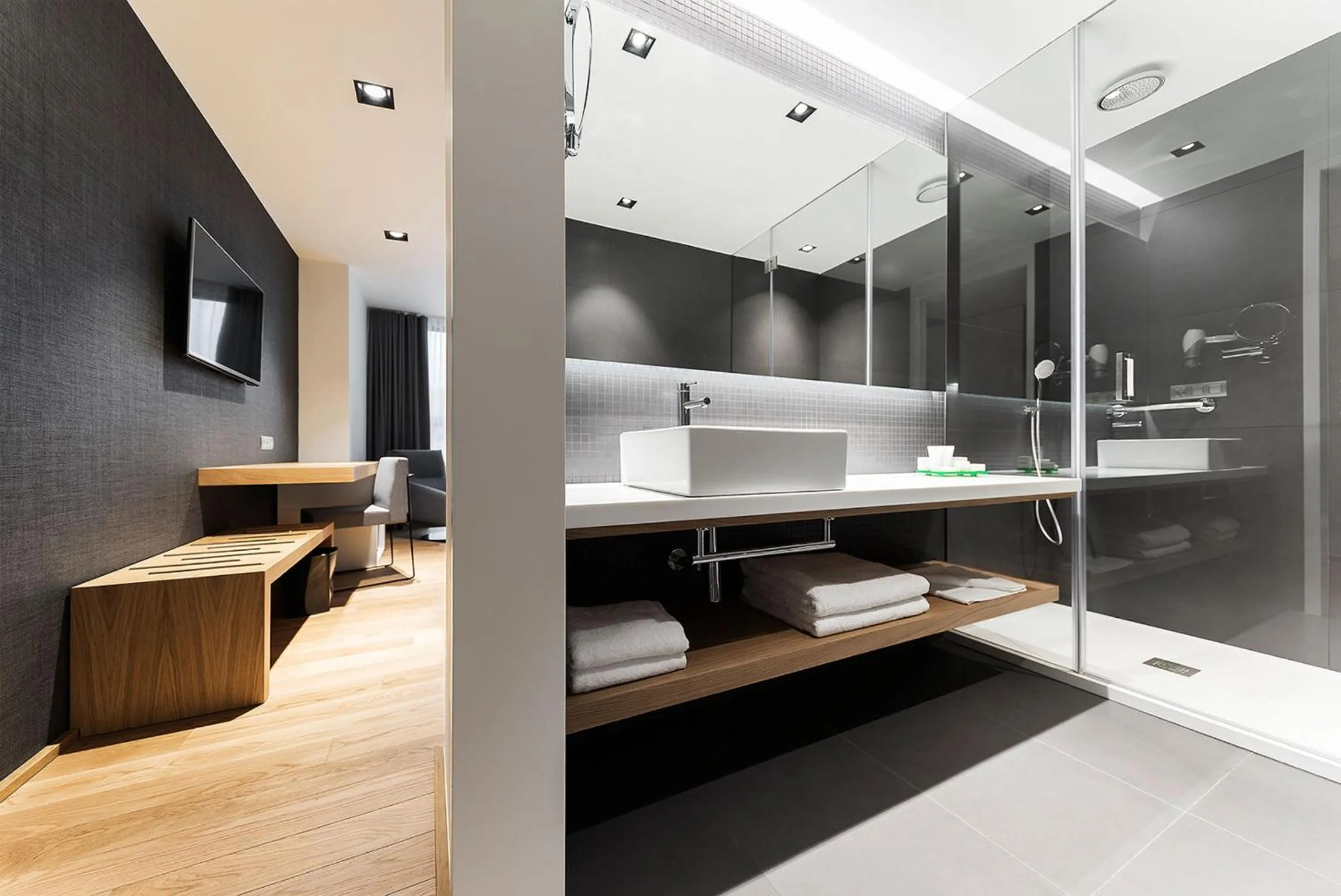 Bathroom in Hotel U Viveiro