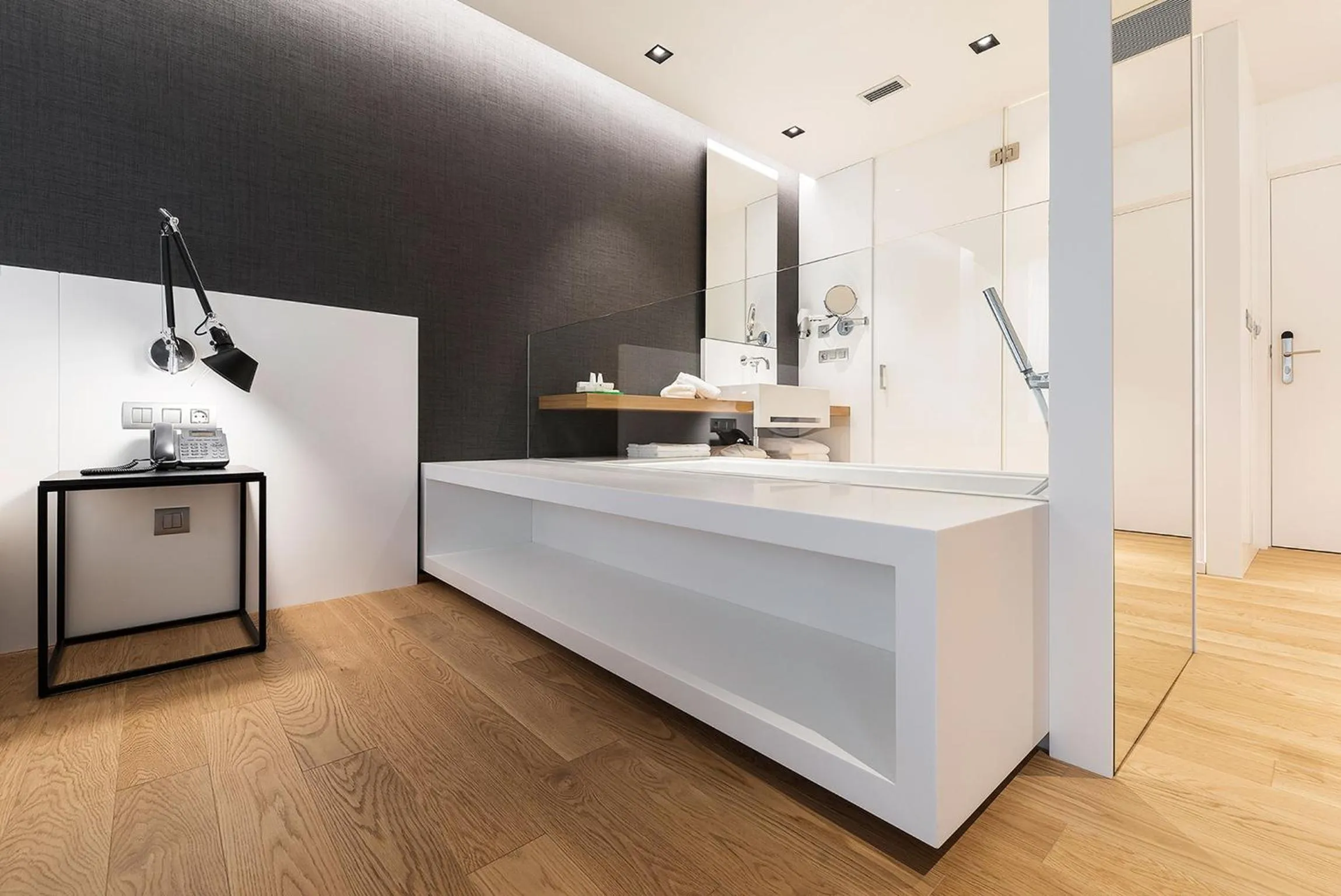 Bathroom in Hotel U Viveiro