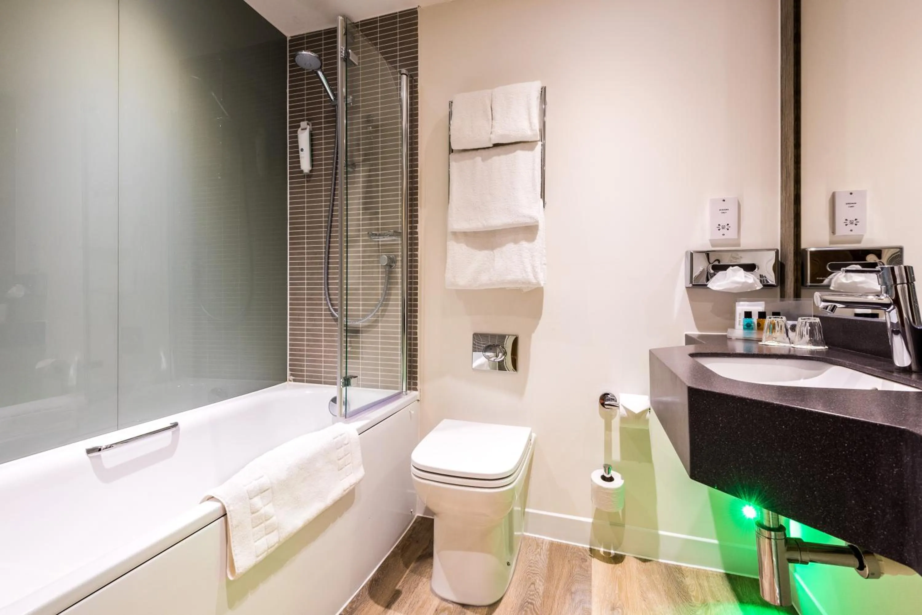 Shower in Holiday Inn Runcorn M56 Junction 12 by IHG