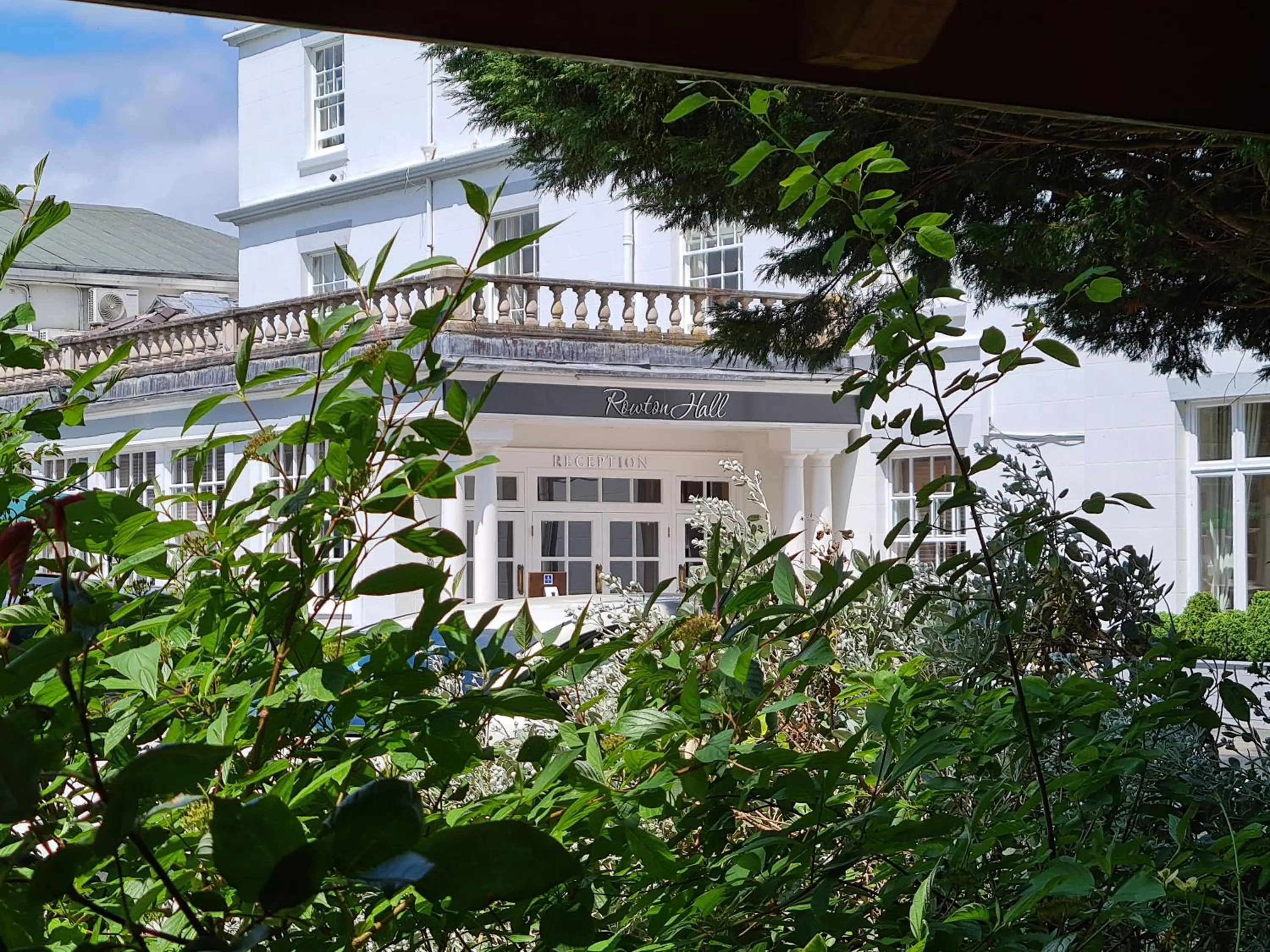 Garden in Rowton Hall Hotel and Spa