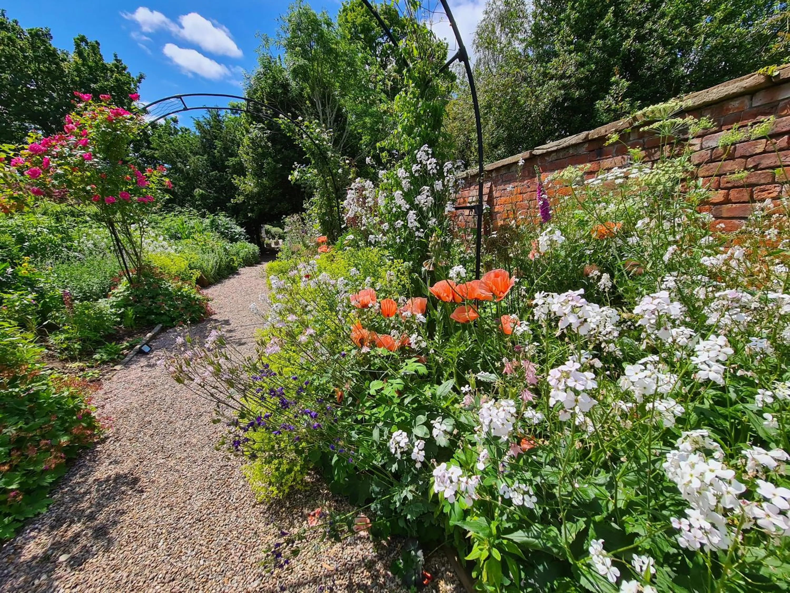 Garden in Rowton Hall Hotel and Spa