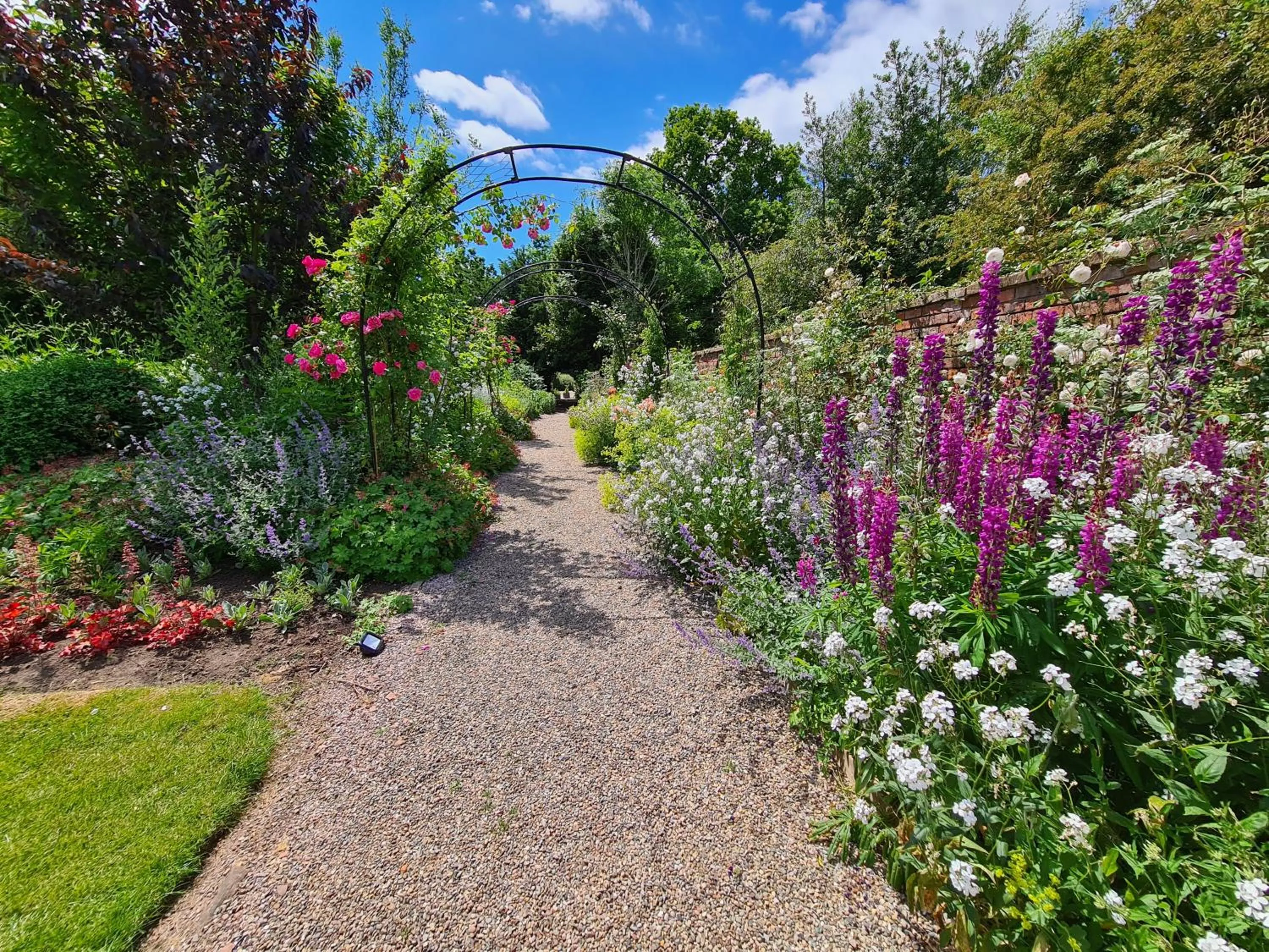 Garden in Rowton Hall Hotel and Spa