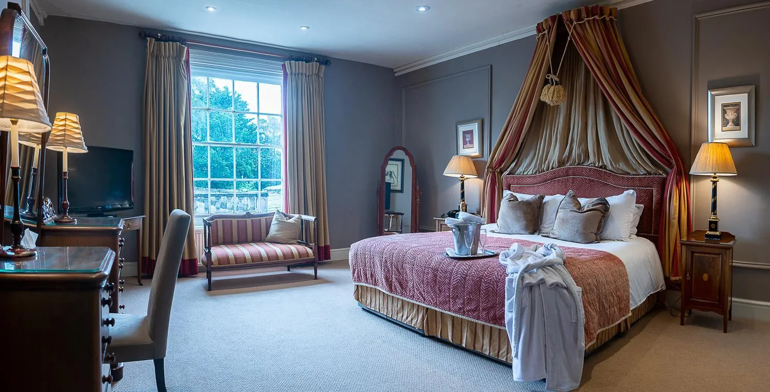 Photo of the whole room, Bed in Rowton Hall Hotel and Spa