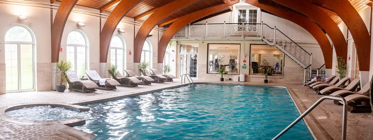 Swimming pool in Rowton Hall Hotel and Spa